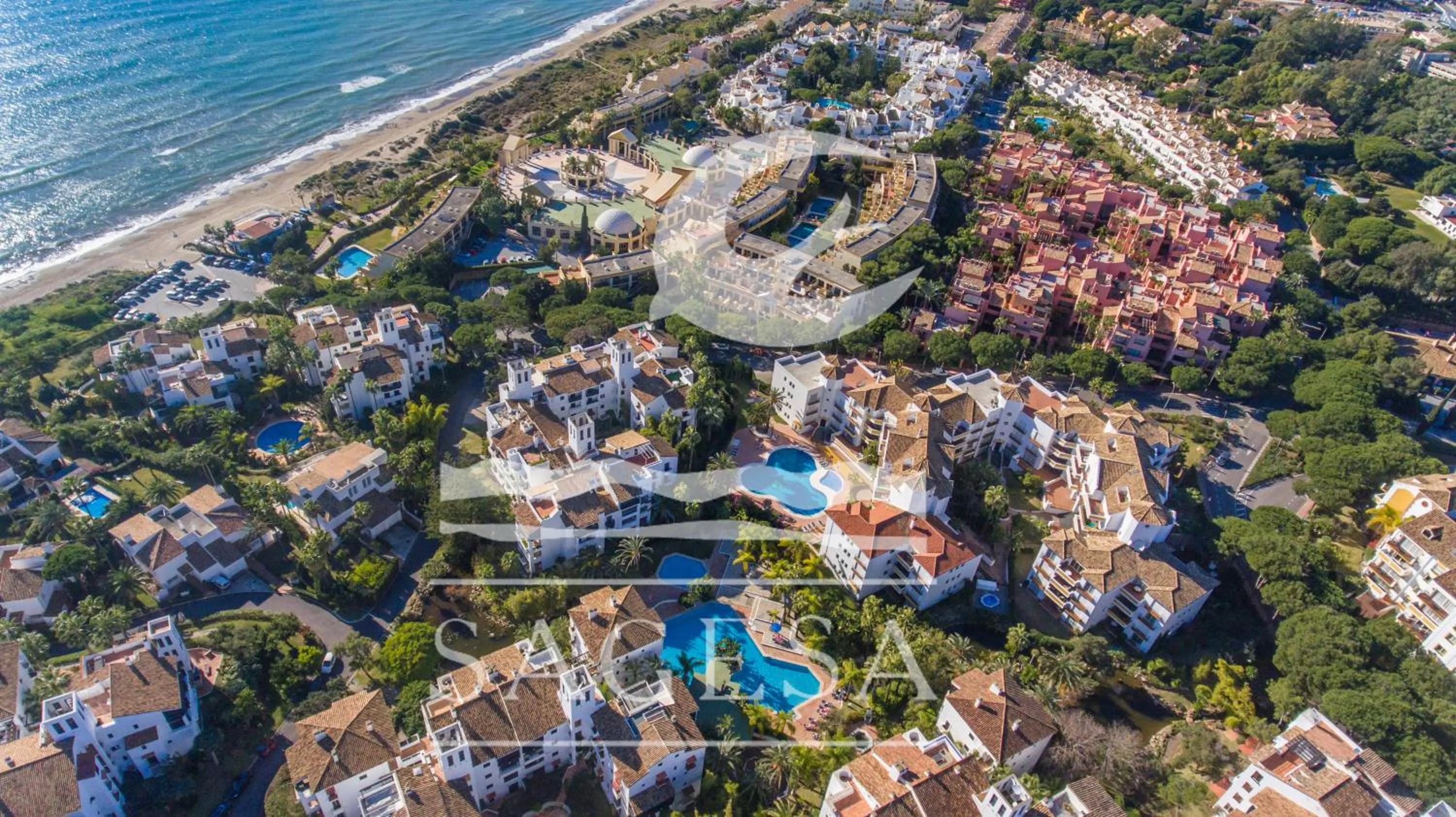 Bird's eye view in Jardines de las Golondrinas