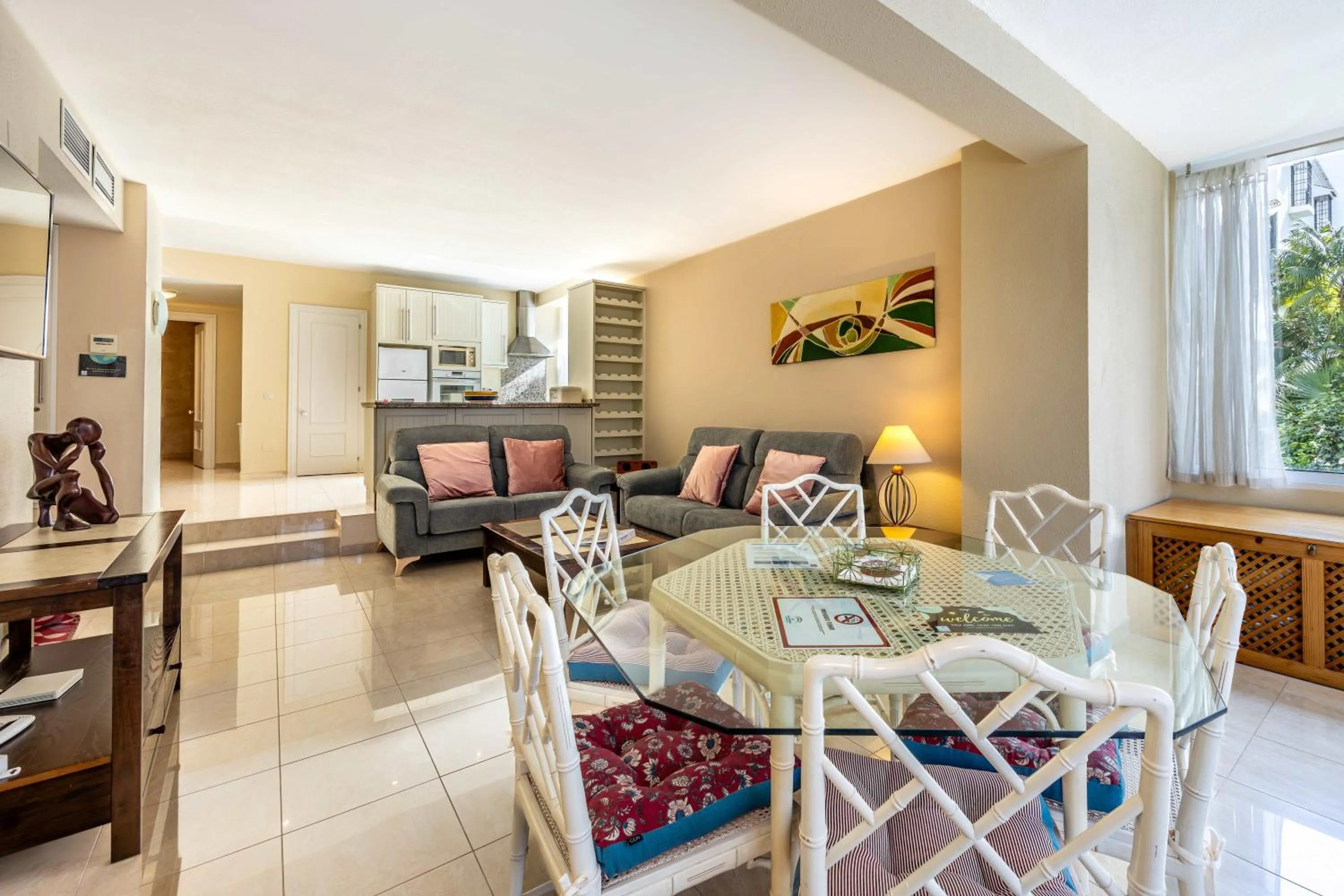 Living room in Jardines de las Golondrinas