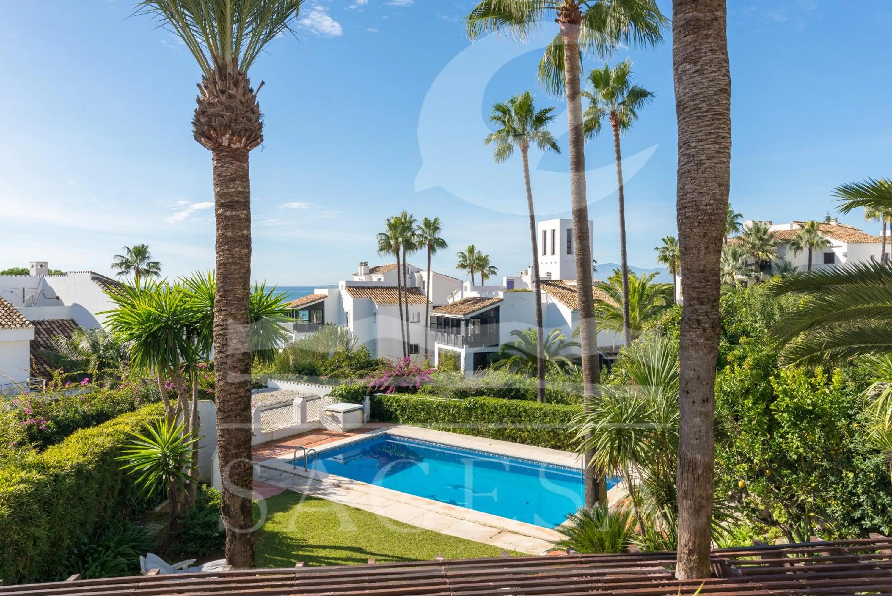 Garden view in Jardines de las Golondrinas