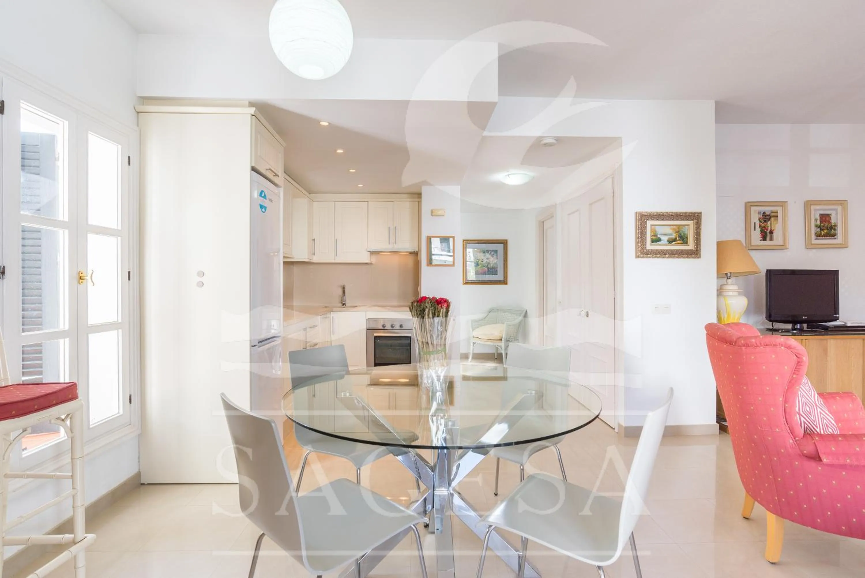 Living room in Jardines de las Golondrinas