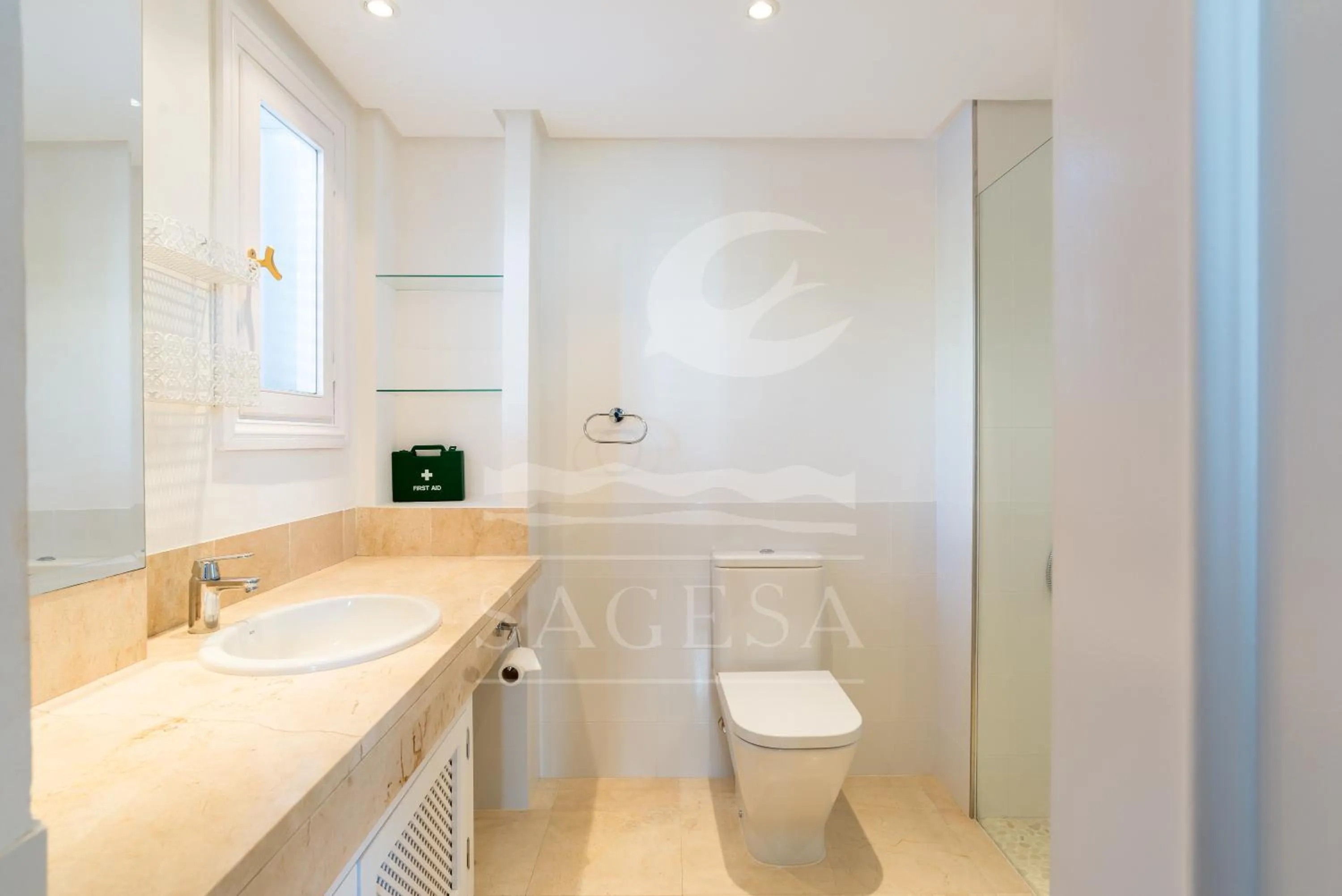 Bathroom in Jardines de las Golondrinas