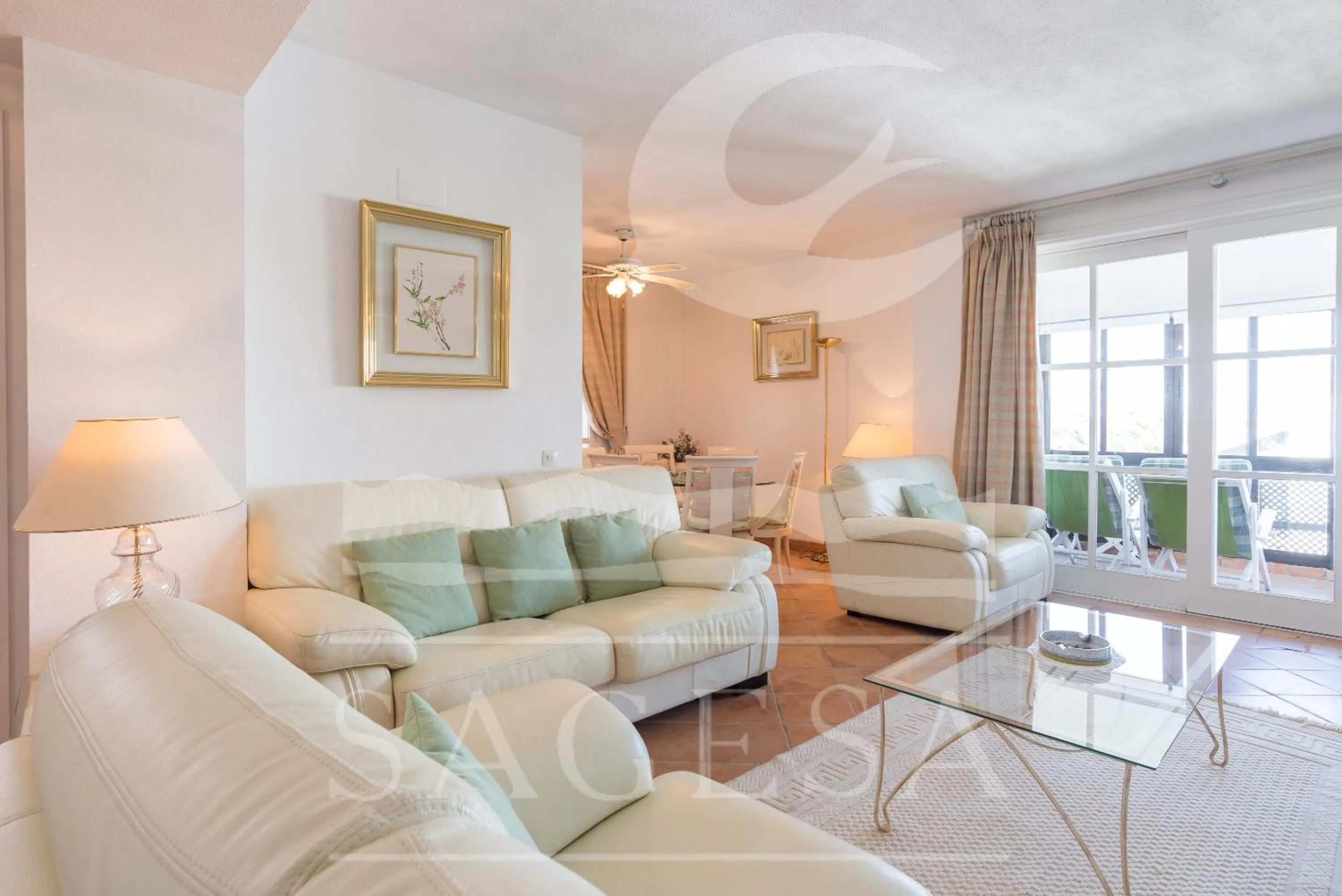 Living room in Jardines de las Golondrinas