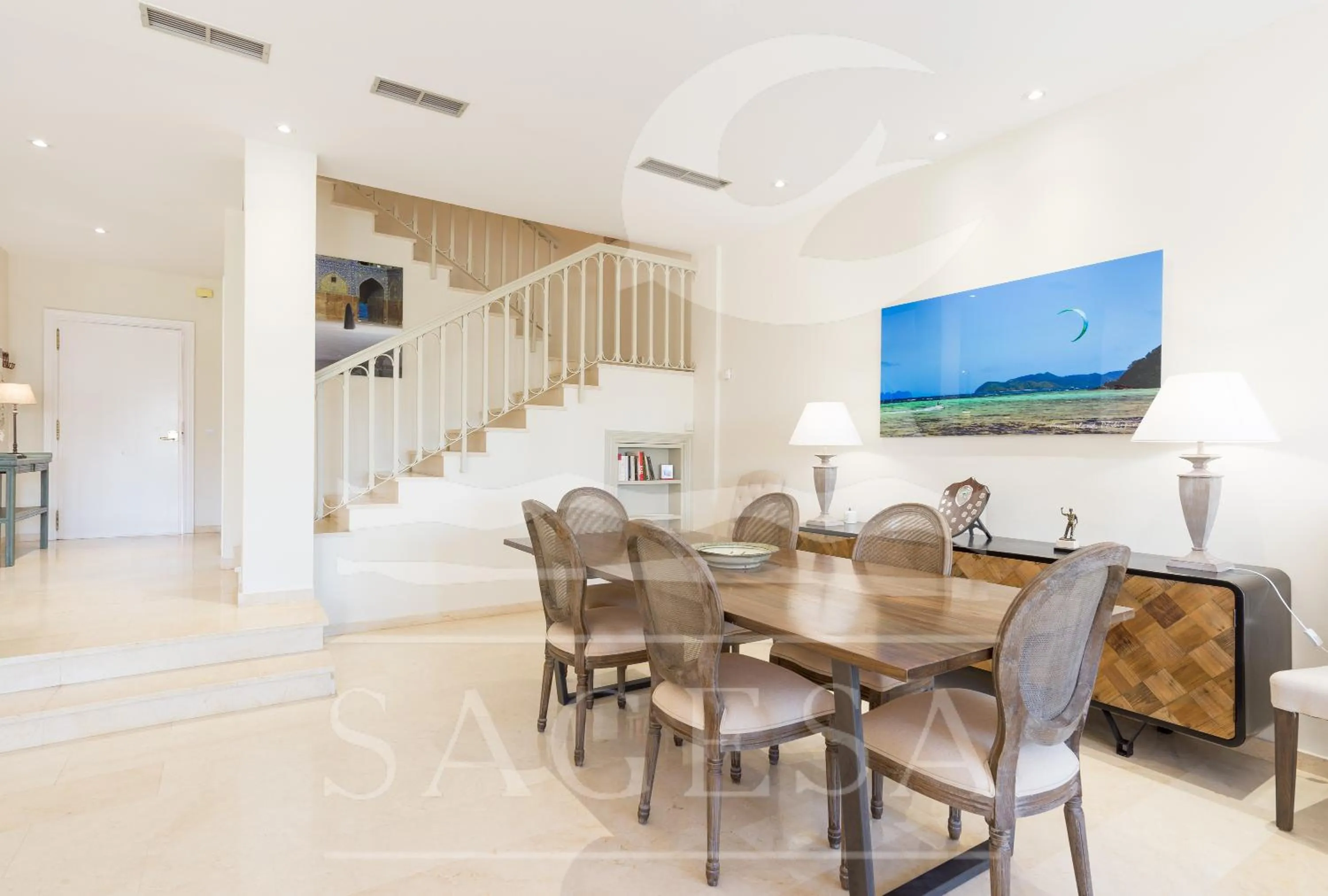 Living room in Jardines de las Golondrinas