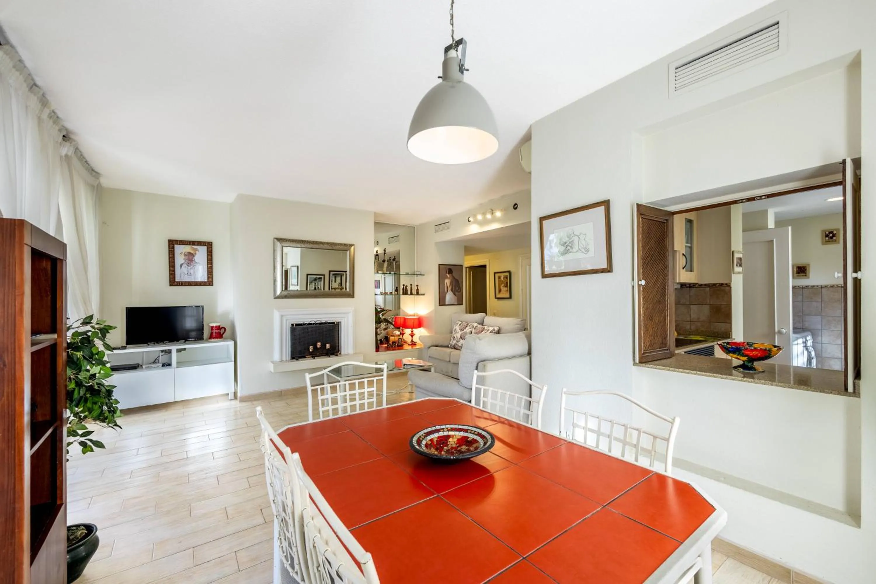 Living room in Jardines de las Golondrinas