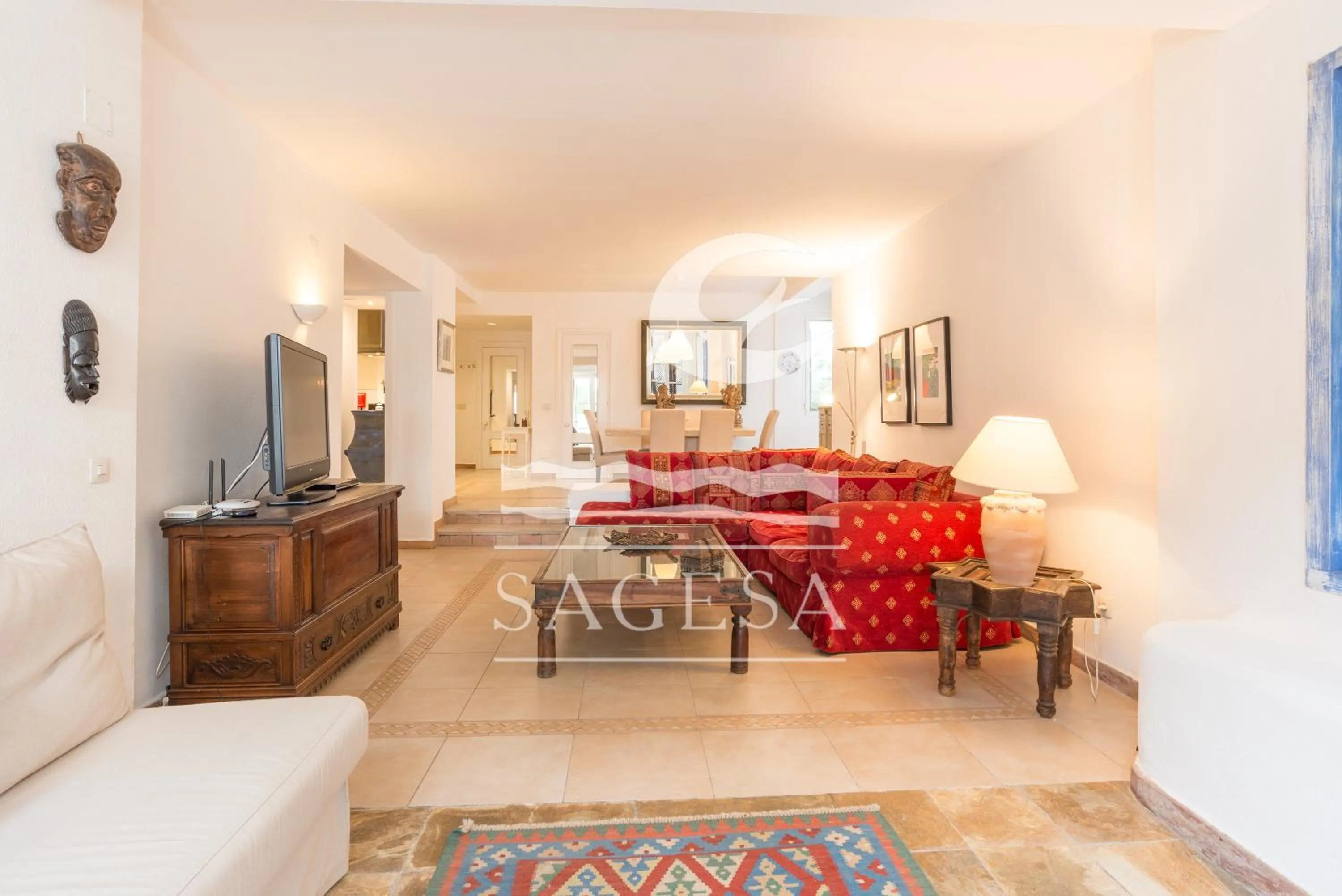 Communal lounge/ TV room in Jardines de las Golondrinas