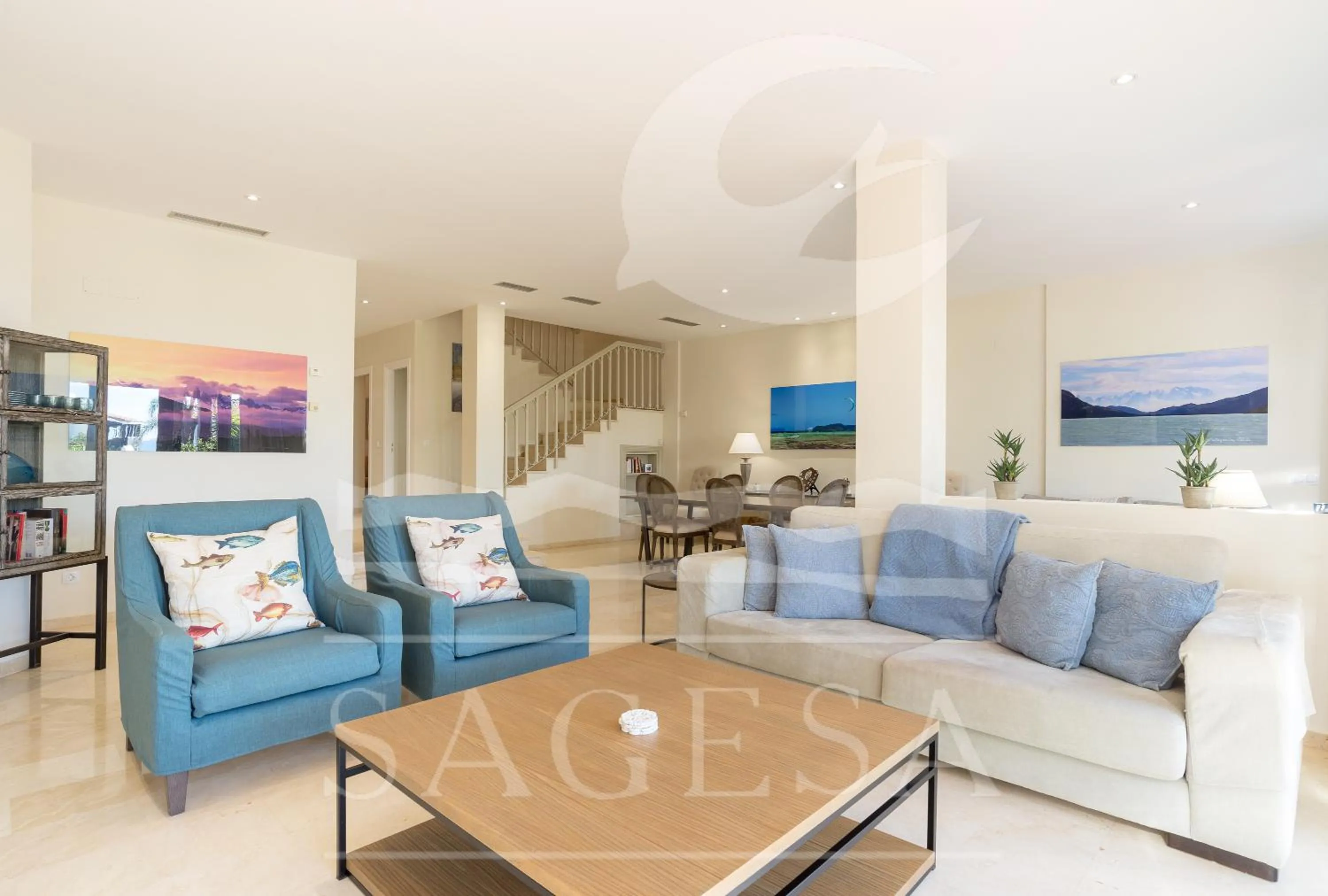 Living room in Jardines de las Golondrinas