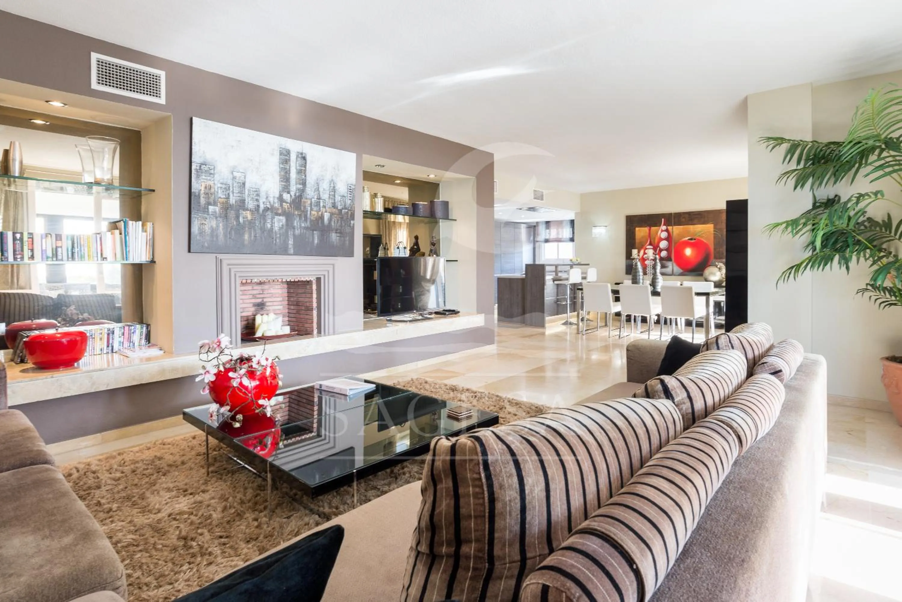 Communal lounge/ TV room in Jardines de las Golondrinas