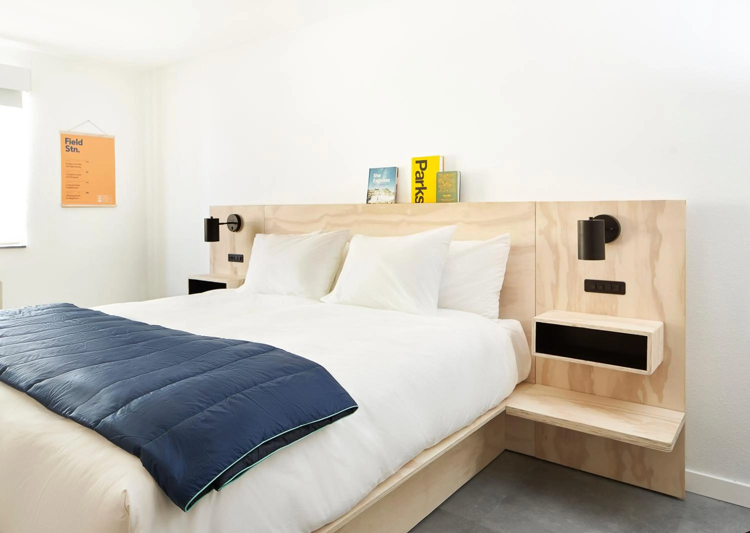 Bed in Field Station Moab