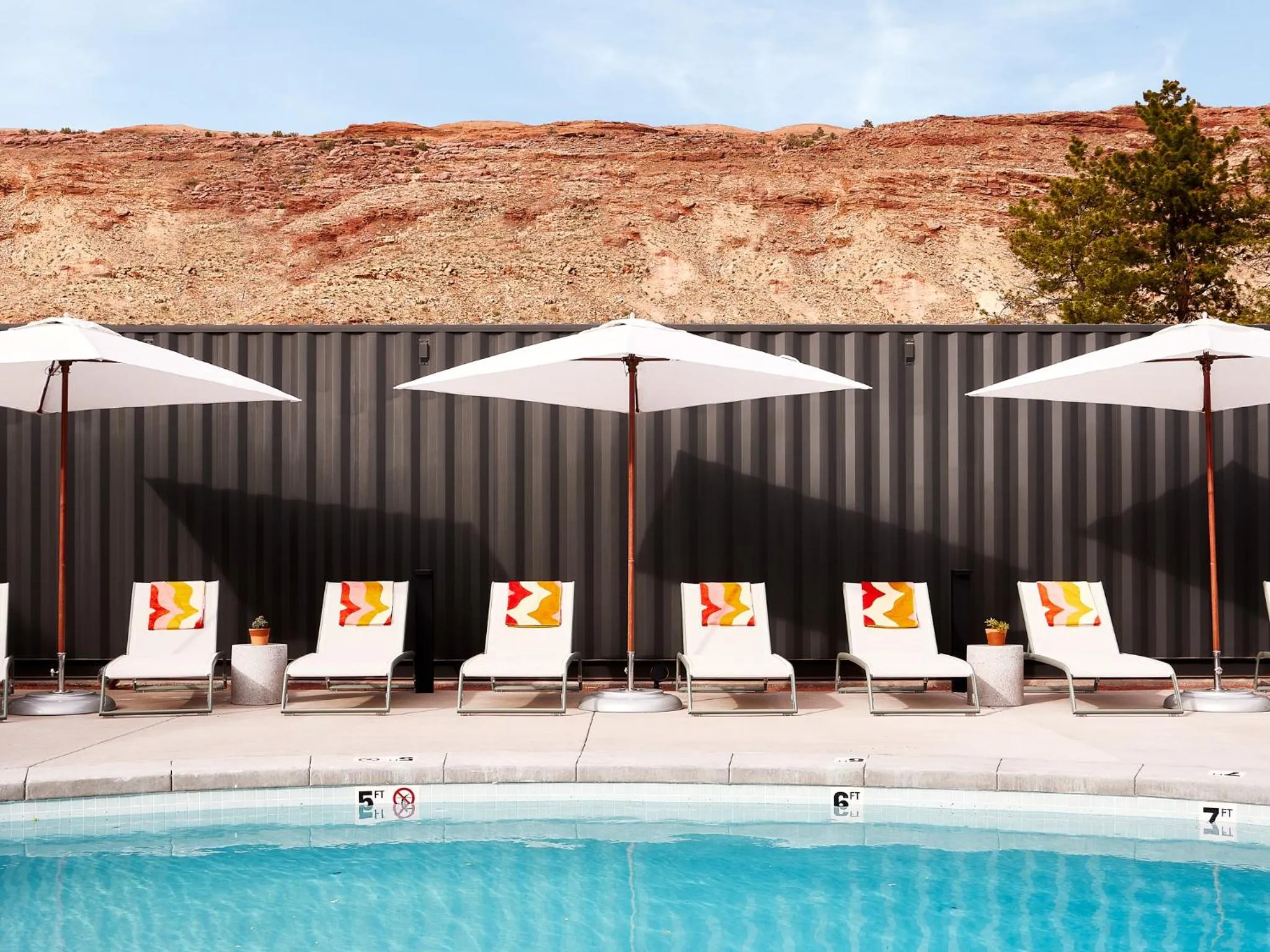 Swimming pool in Field Station Moab