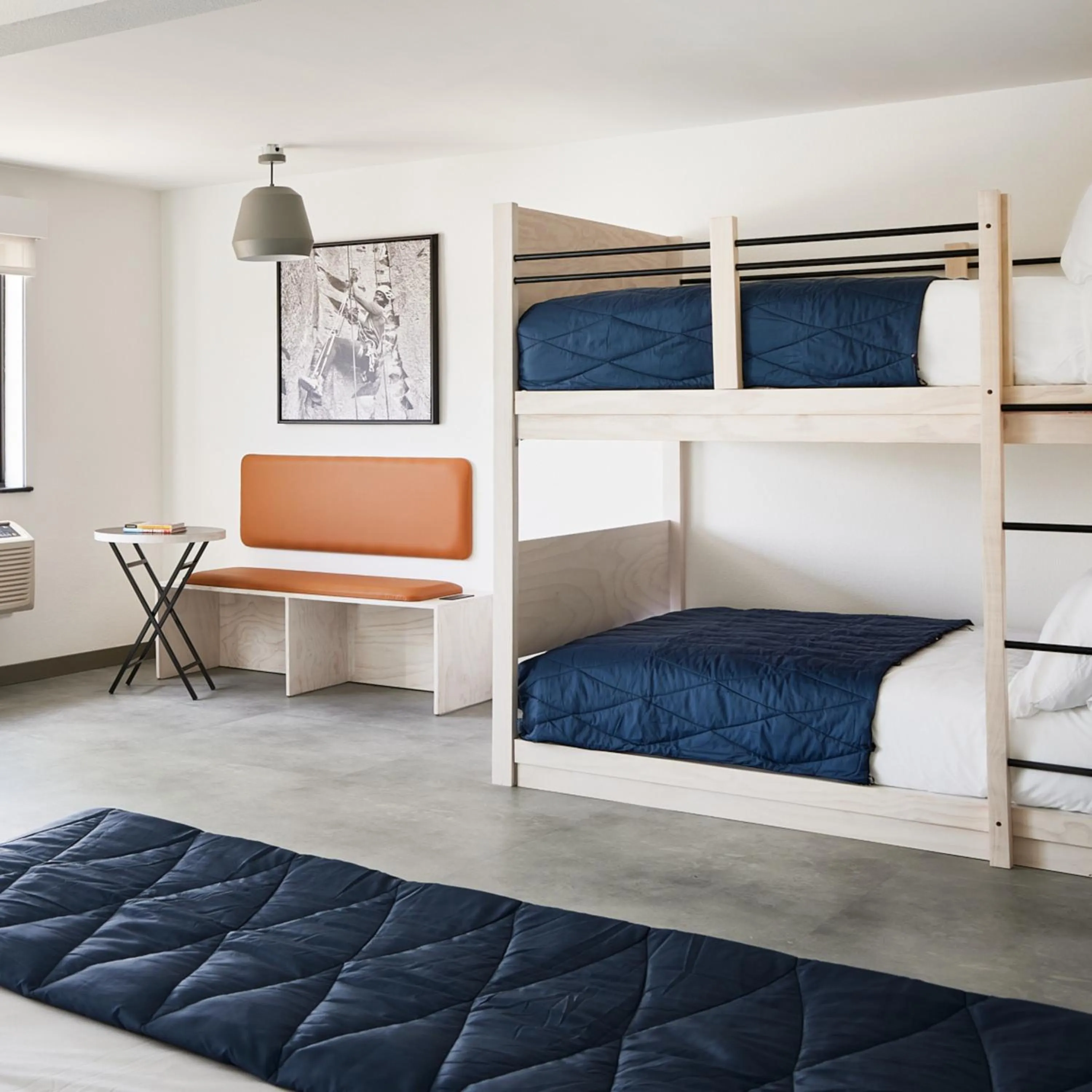 Bedroom, Bed in Slackline Moab, Outset Collection by Hilton