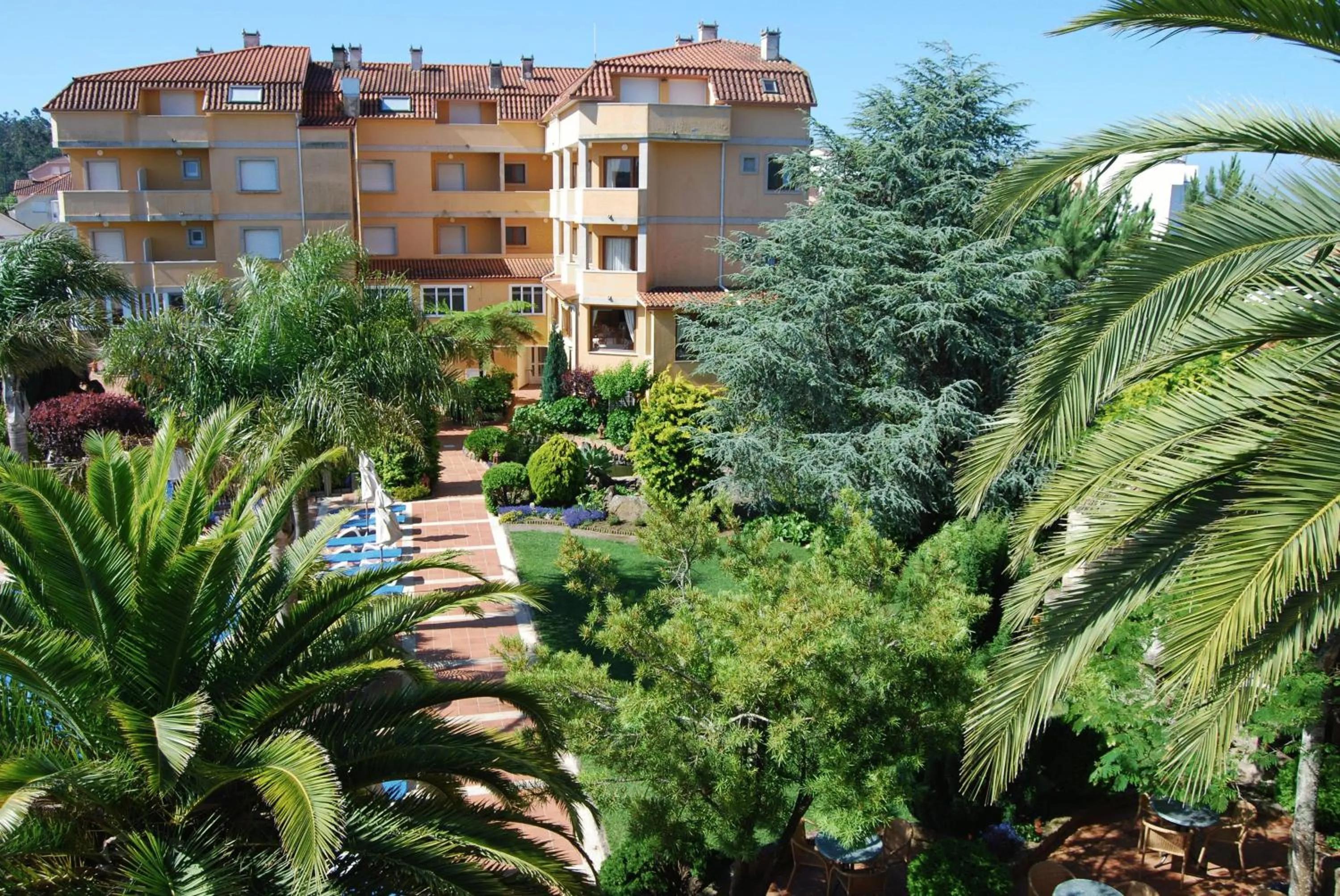 Facade/entrance in Hotel Spa Bosque Mar