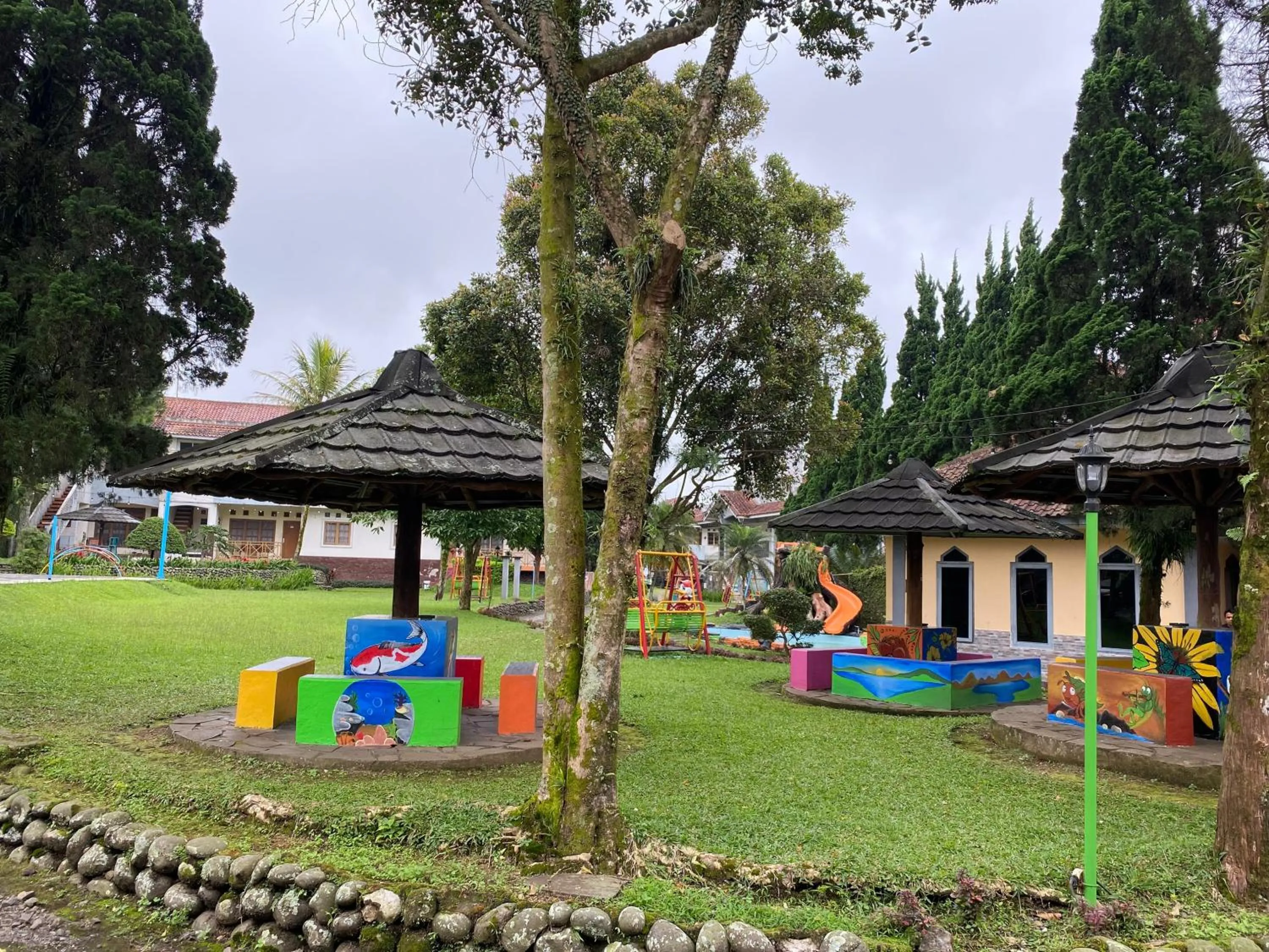 Children play ground in Hotel Puspa Sari
