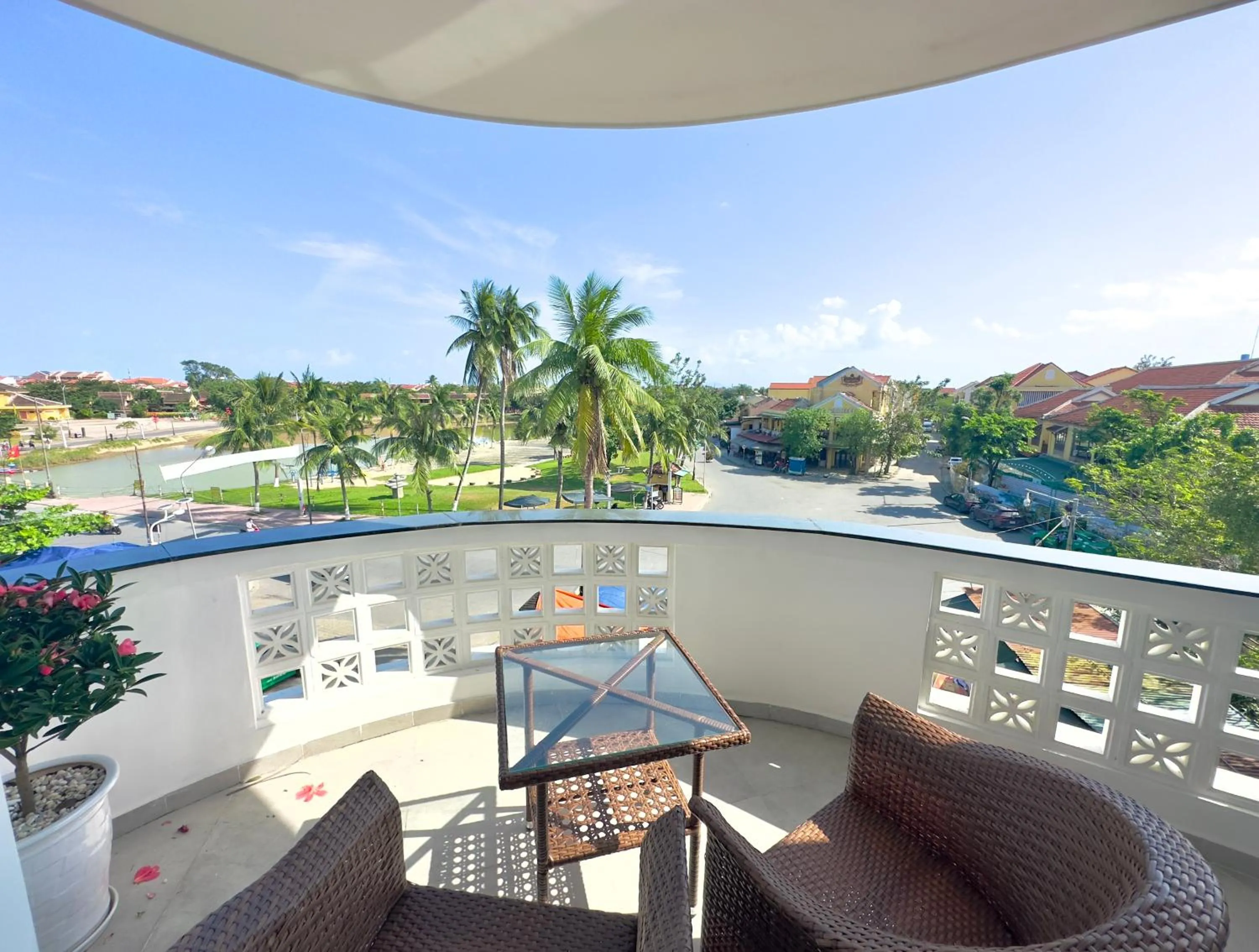 Natural landscape in The Present River Villa Hoi An