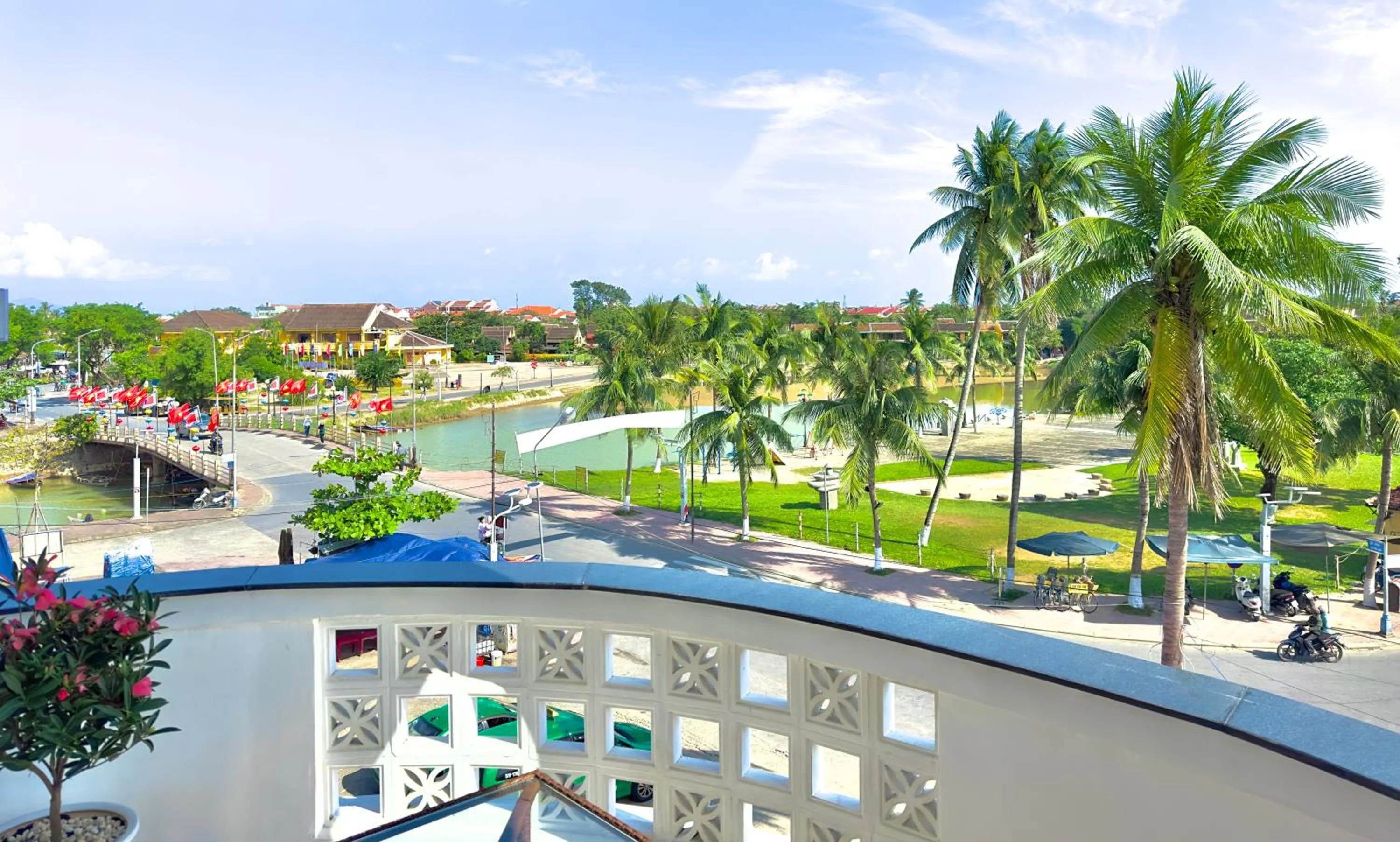 Natural landscape in The Present River Villa Hoi An