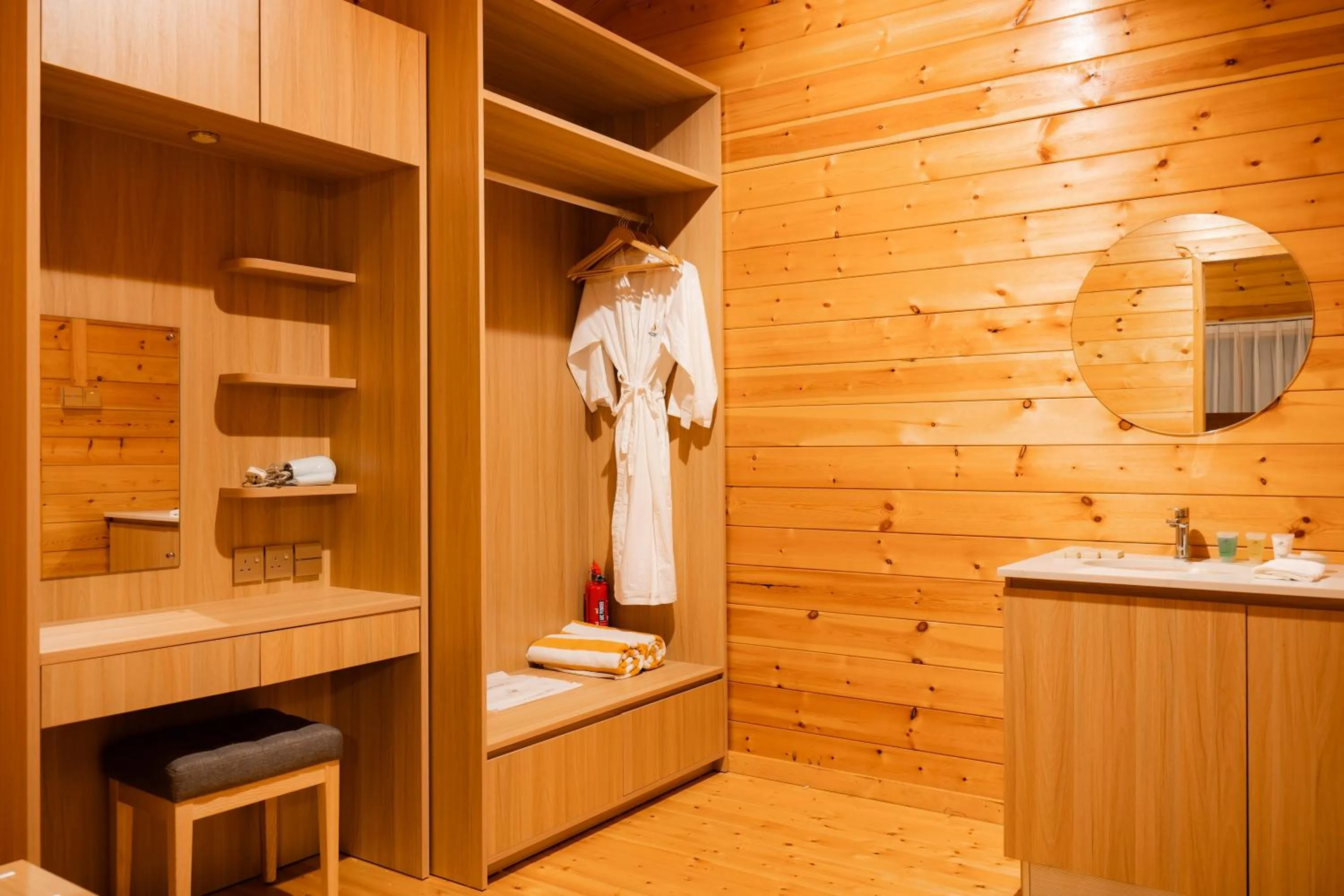 Shower in JSK Mantanani Island Resorts