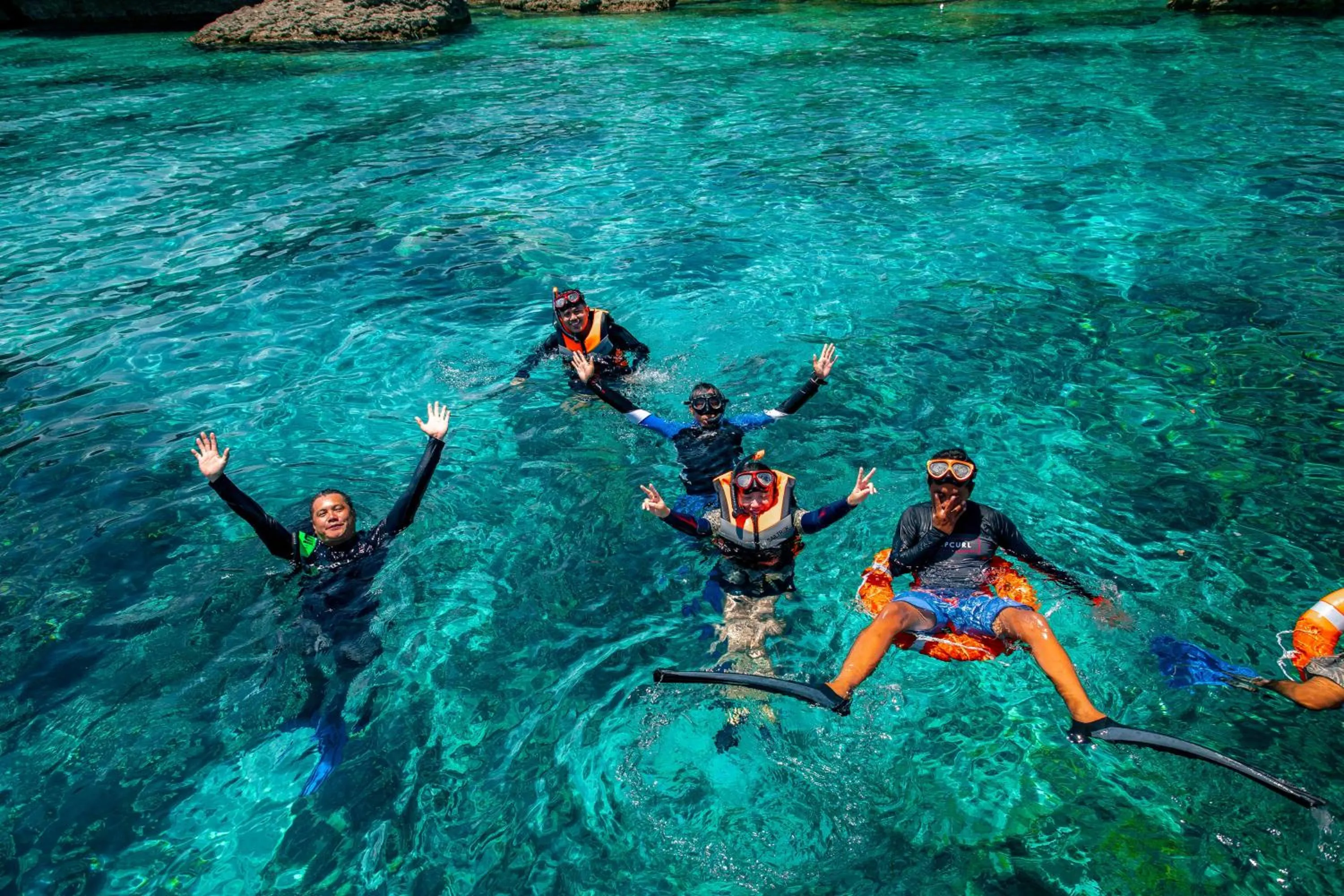 Natural landscape in JSK Mantanani Island Resorts