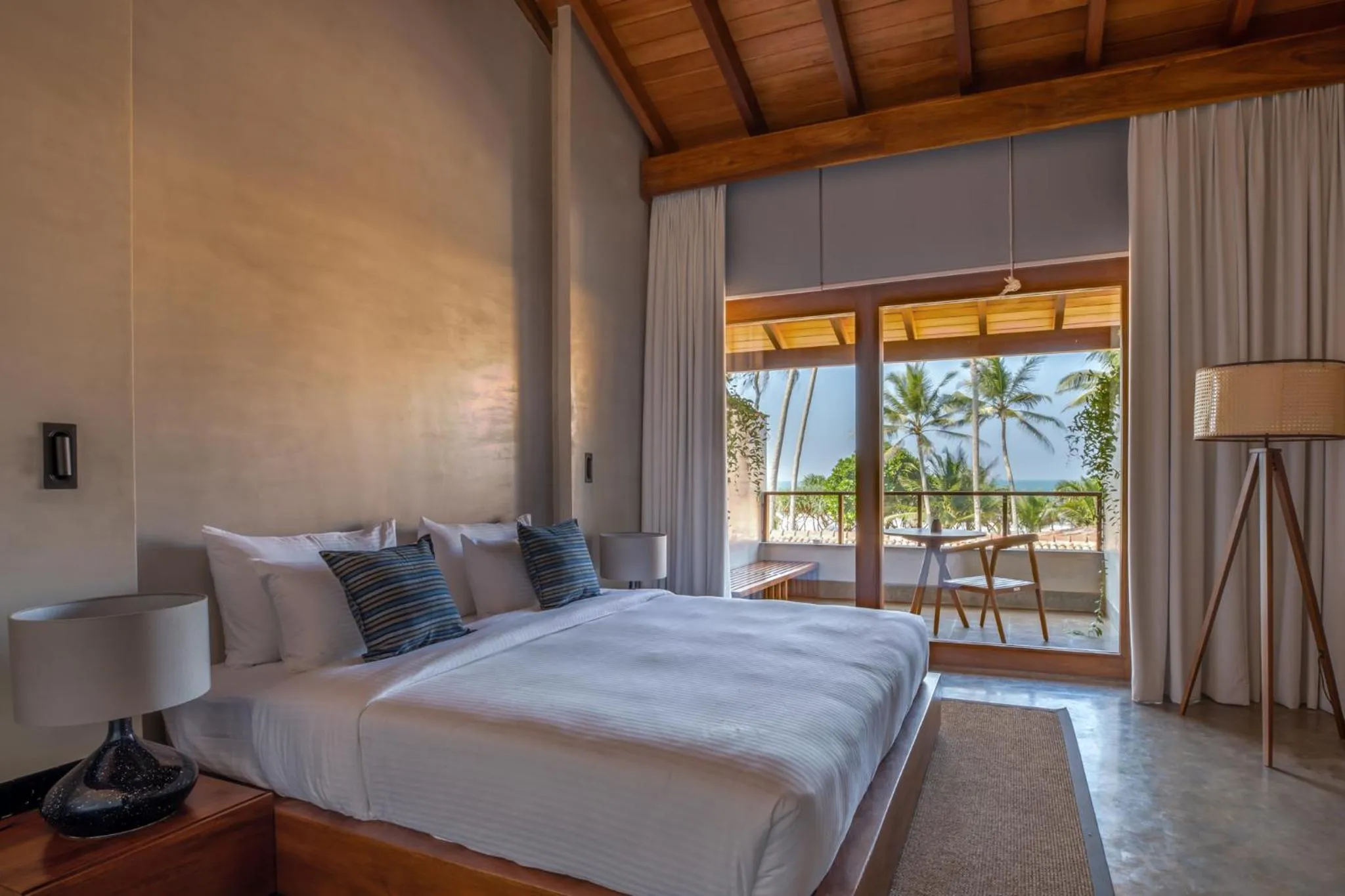 Photo of the whole room, Bed in Villa Thamburu, Bentota