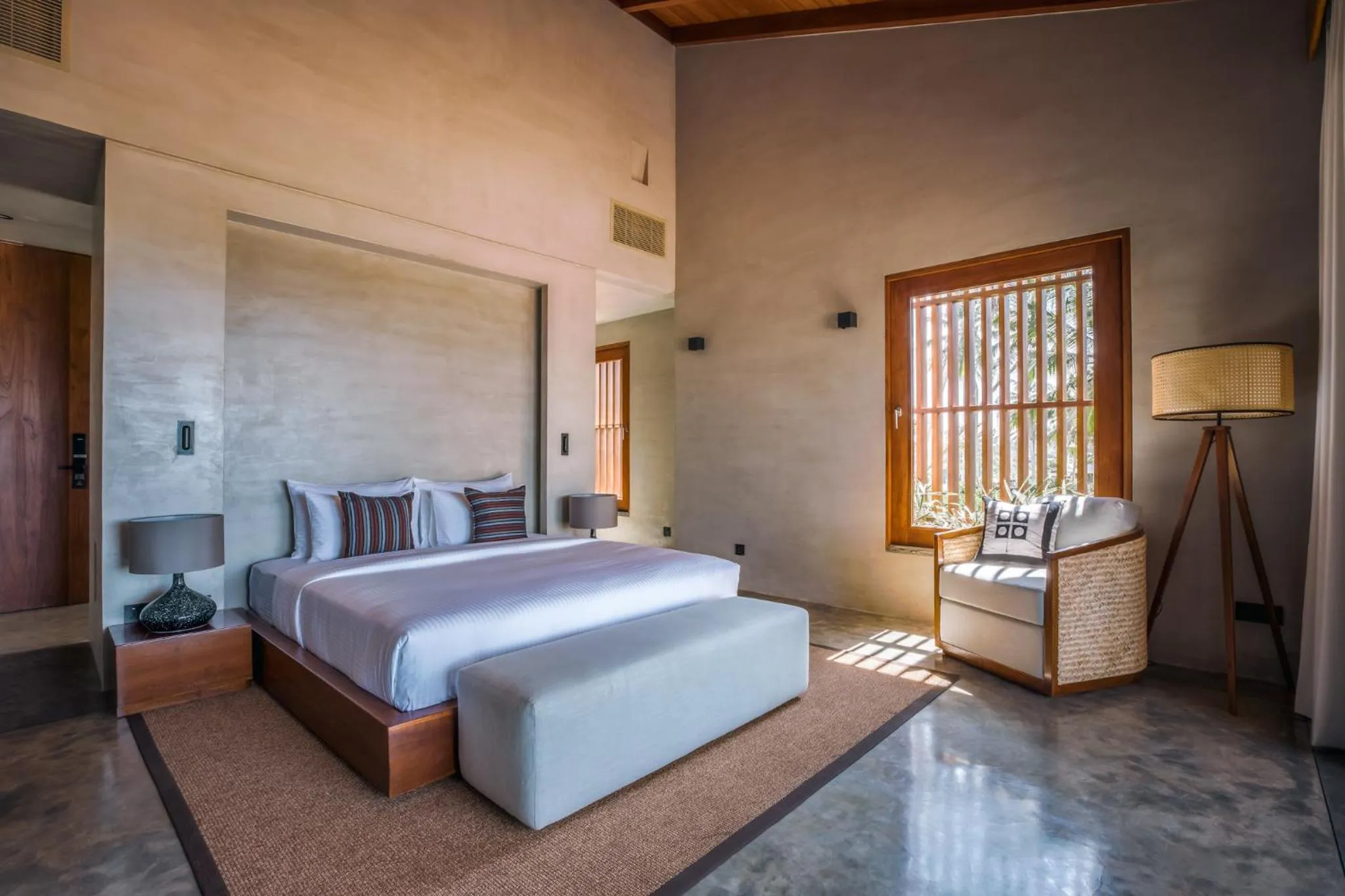 Photo of the whole room, Bed in Villa Thamburu, Bentota