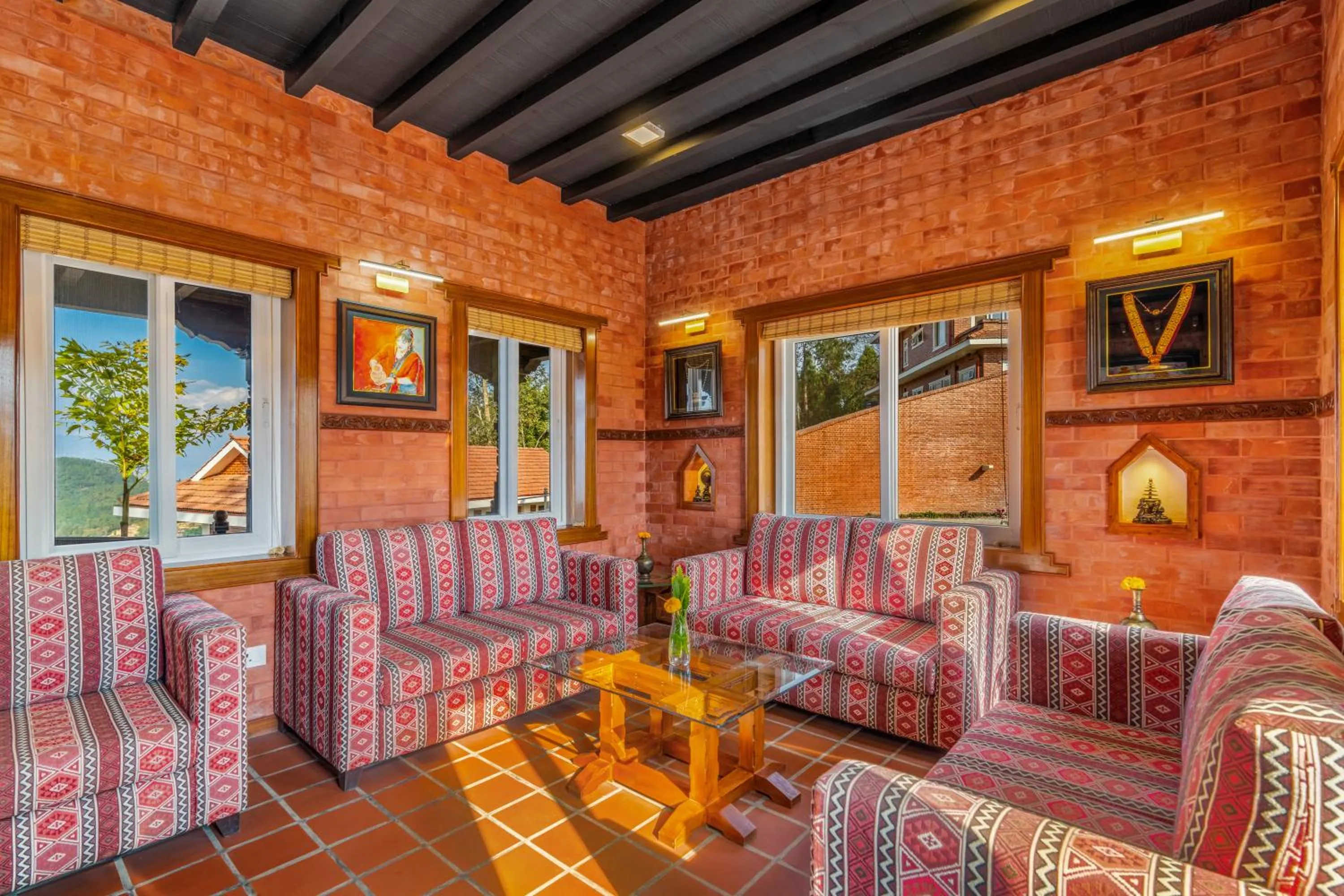 Seating area in Soaltee Westend Resort Nagarkot