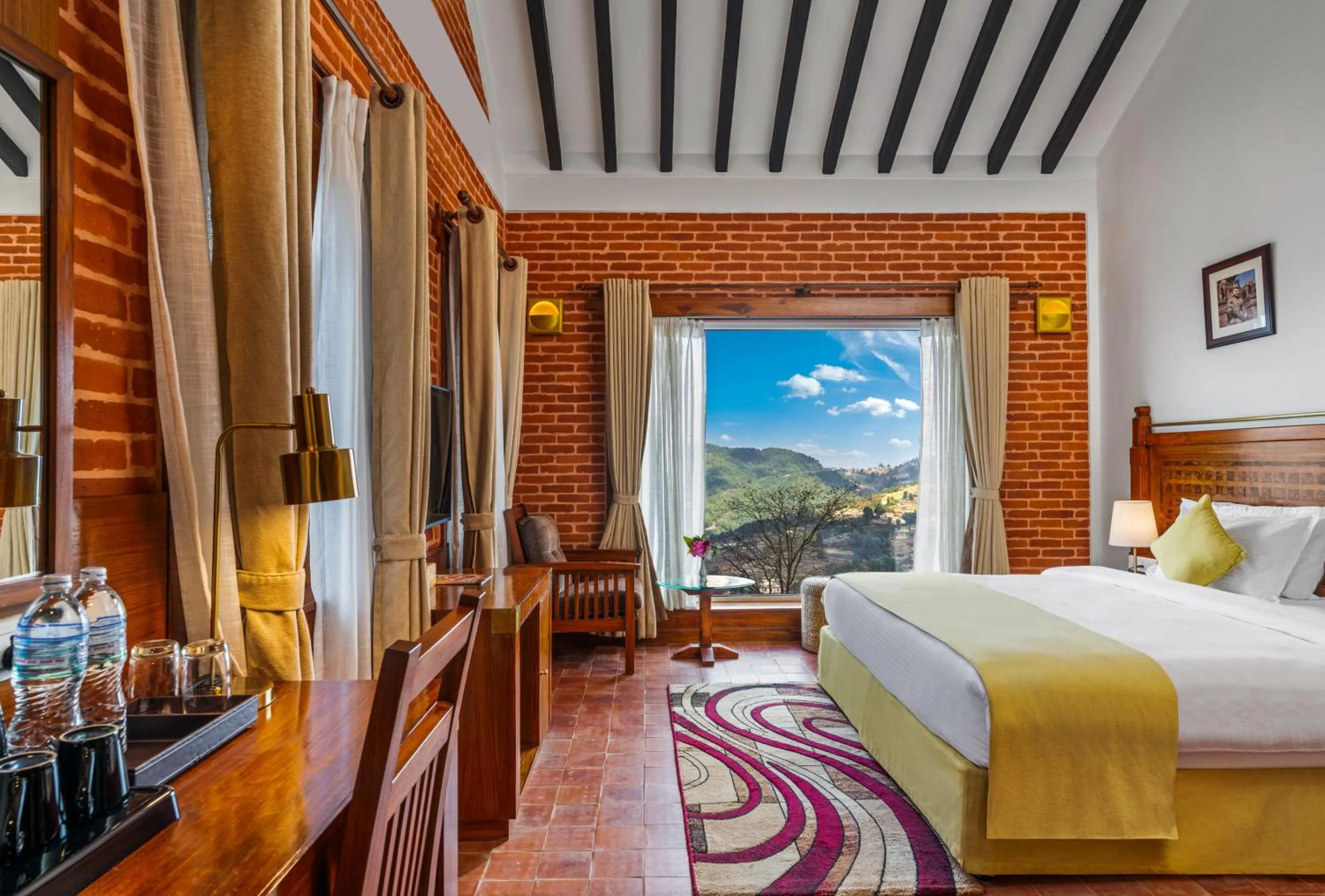Bed in Soaltee Westend Resort Nagarkot