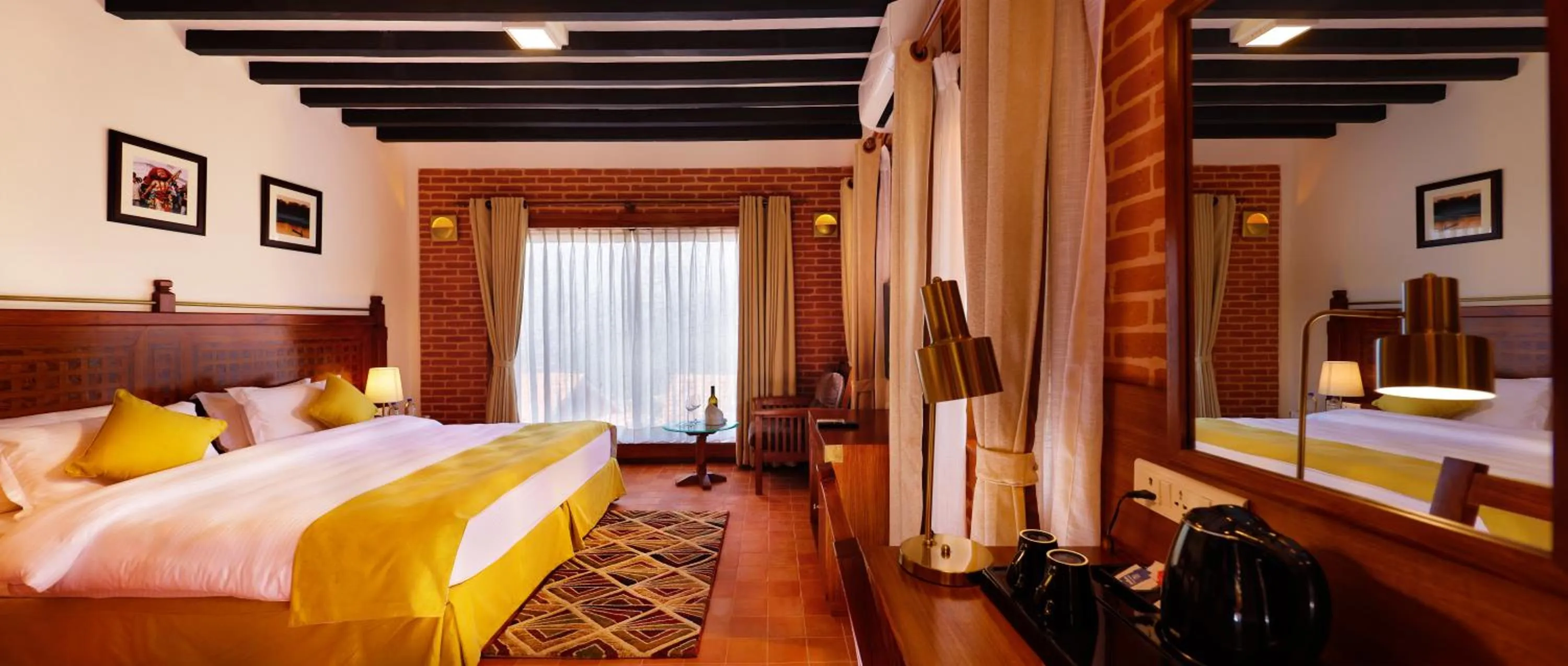 Bedroom, Bed in Soaltee Westend Resort Nagarkot