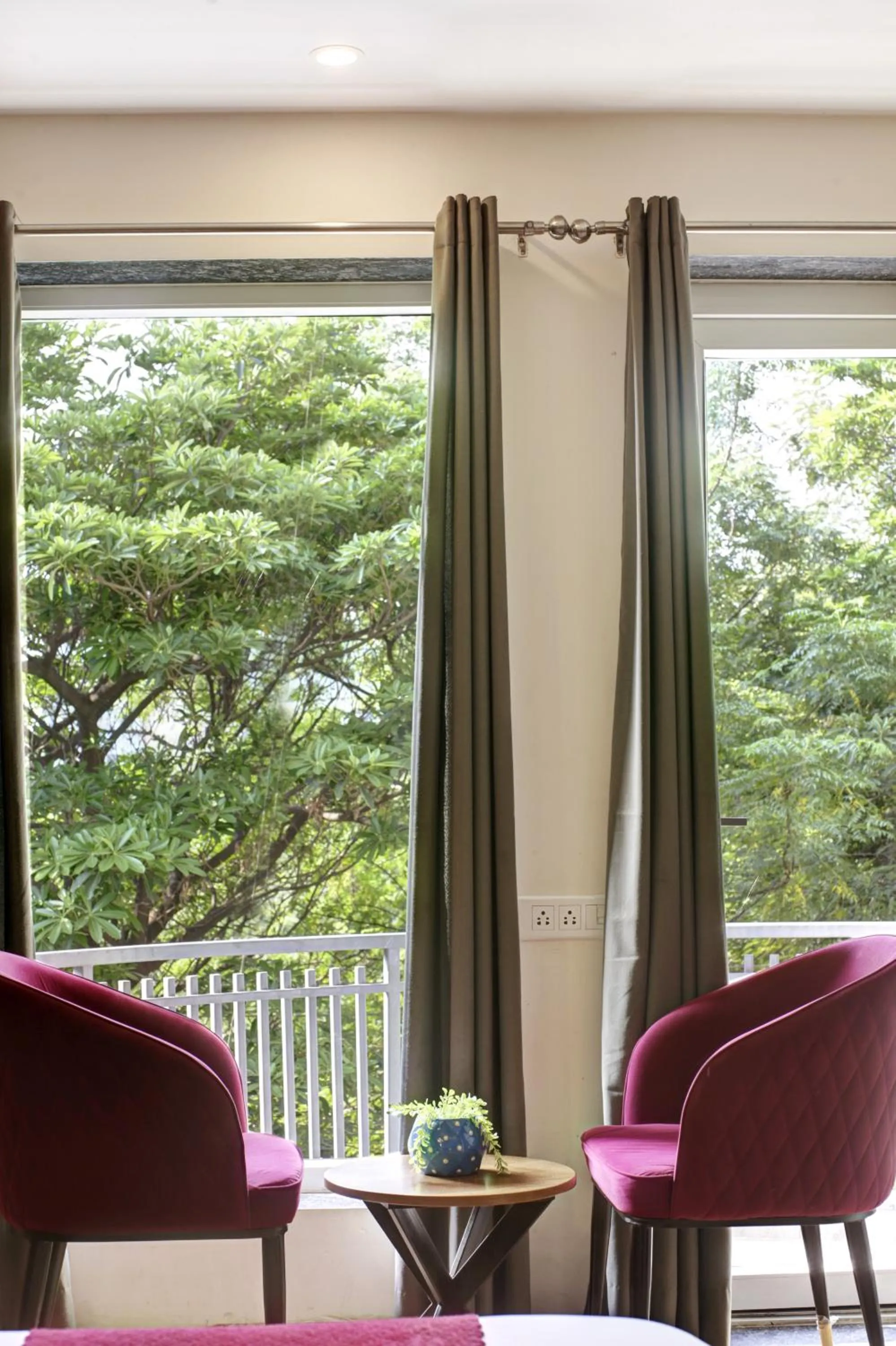 Balcony/Terrace in Saltstayz Select - Huda City Center