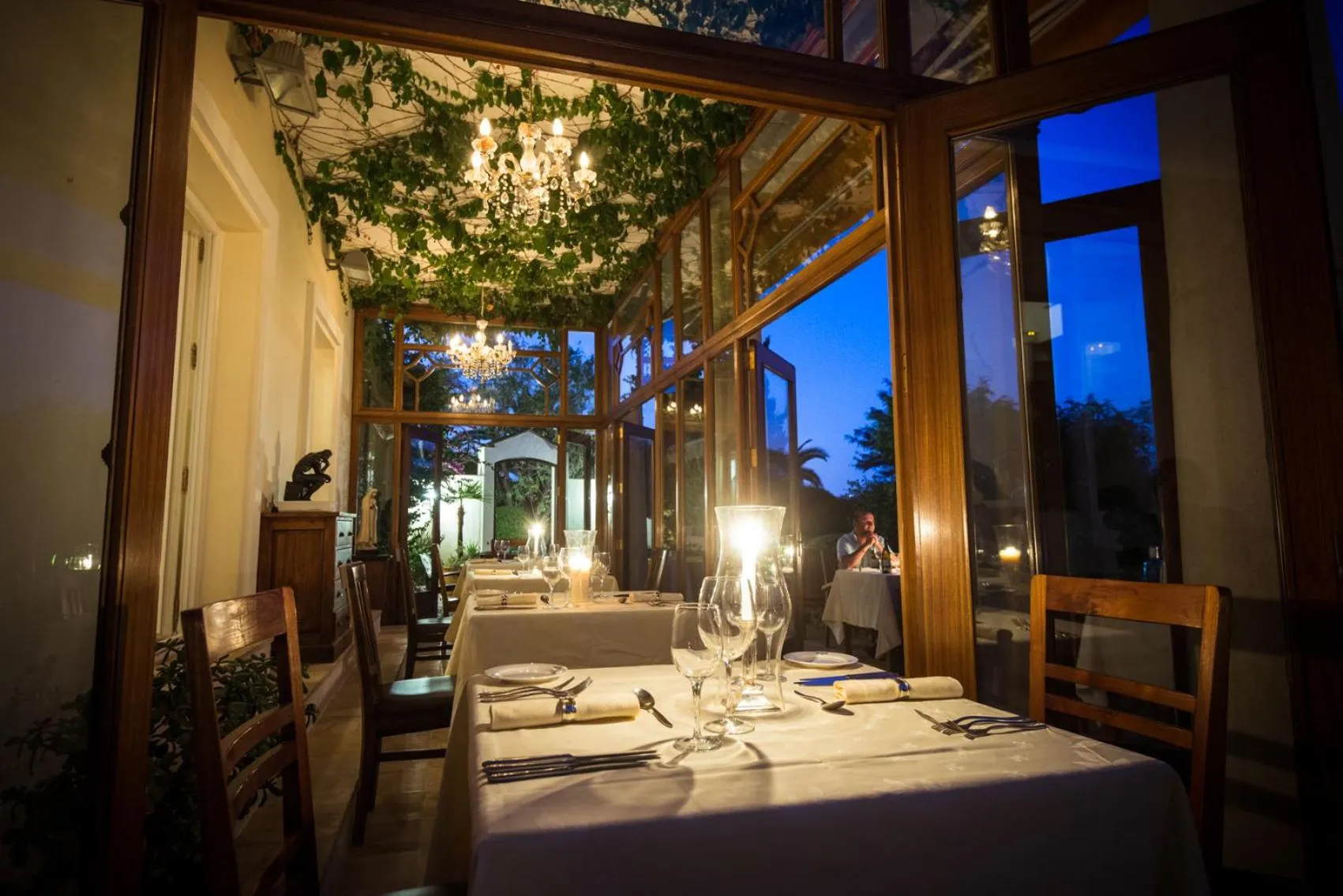 Sunset in Hotel La Fuente de la Higuera