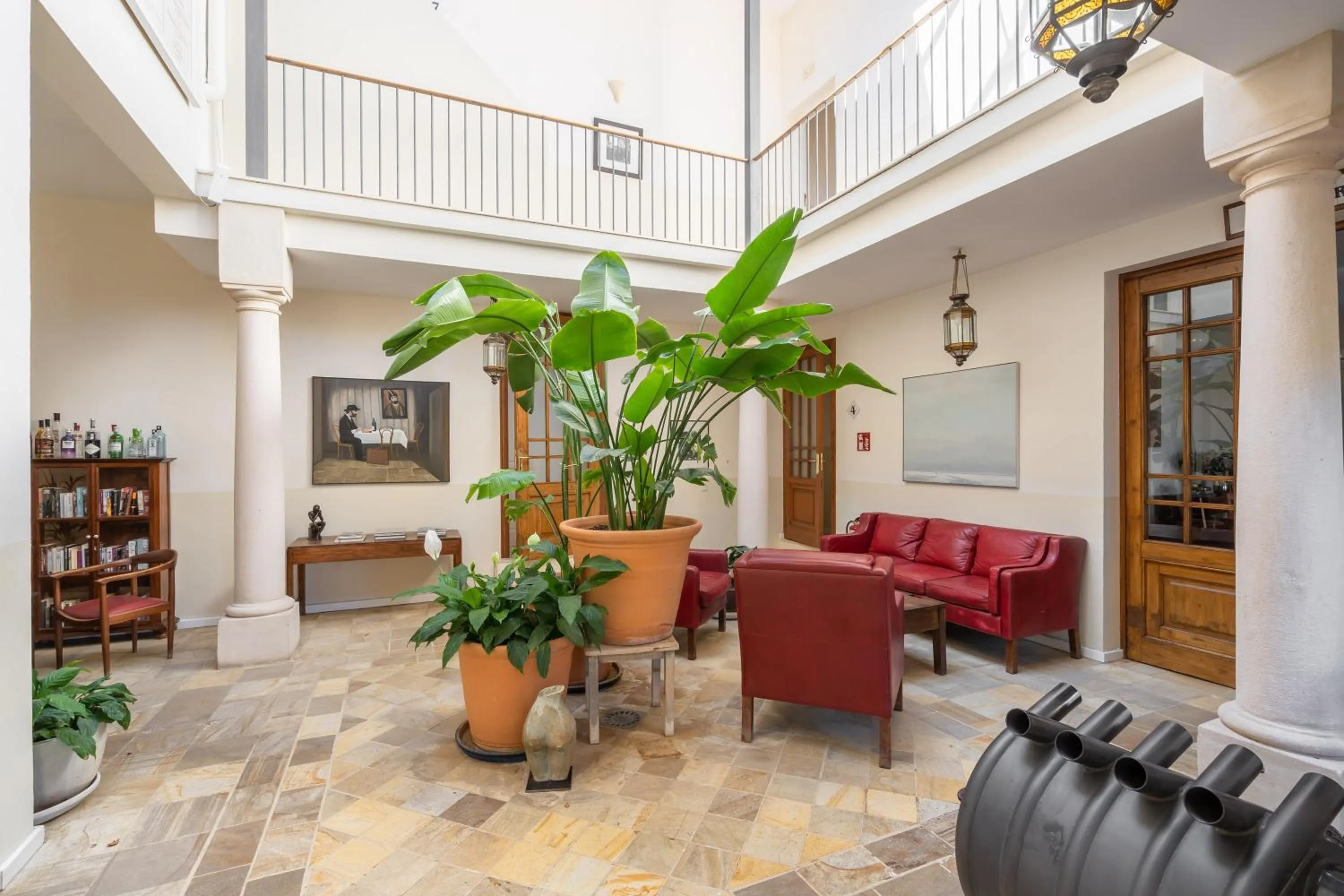 Lobby or reception in Hotel La Fuente de la Higuera