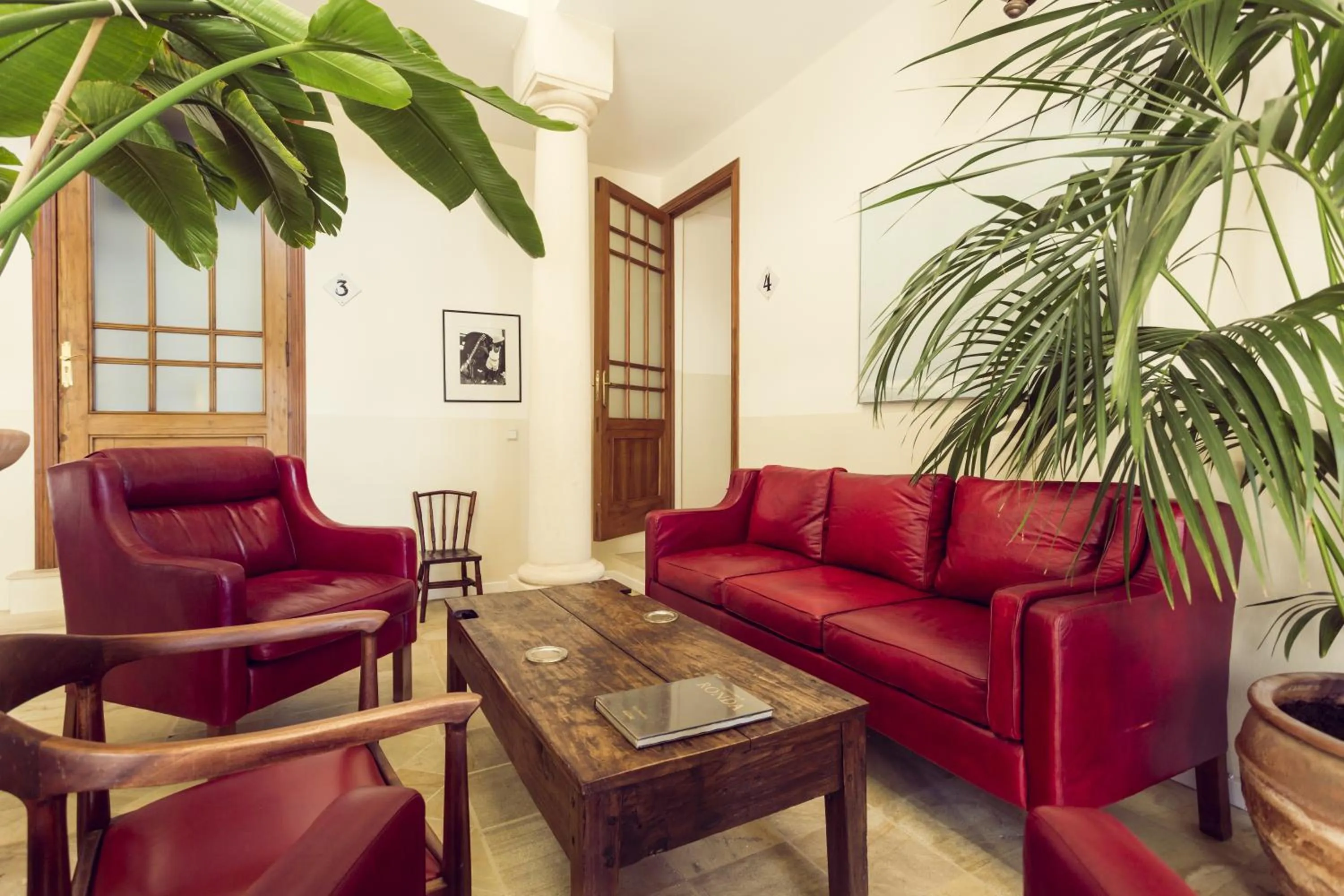Lobby or reception in Hotel La Fuente de la Higuera