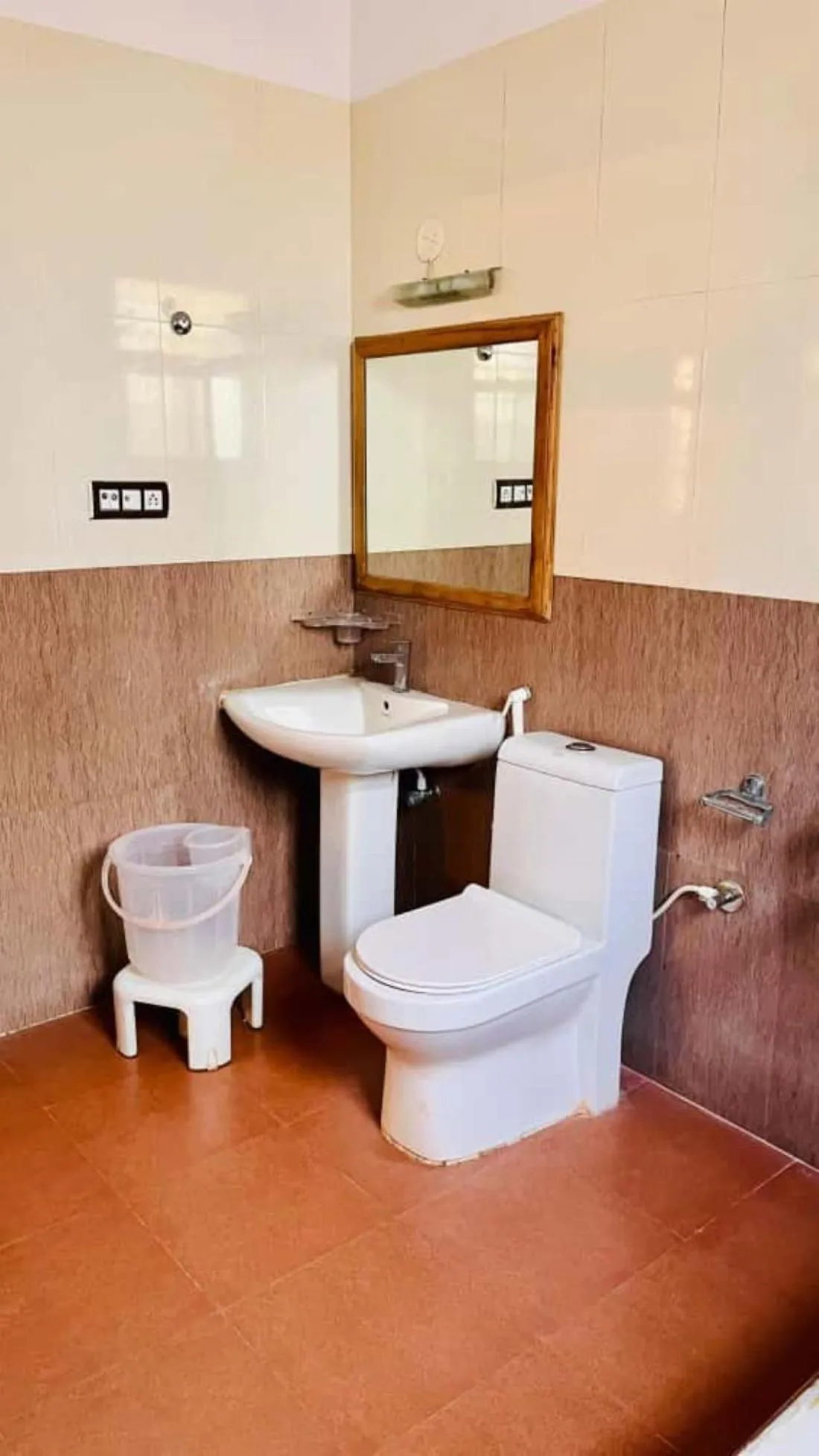 Toilet in Advaitha Serenity Resorts