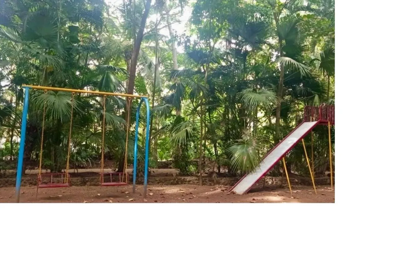 Children play ground in Advaitha Serenity Resorts