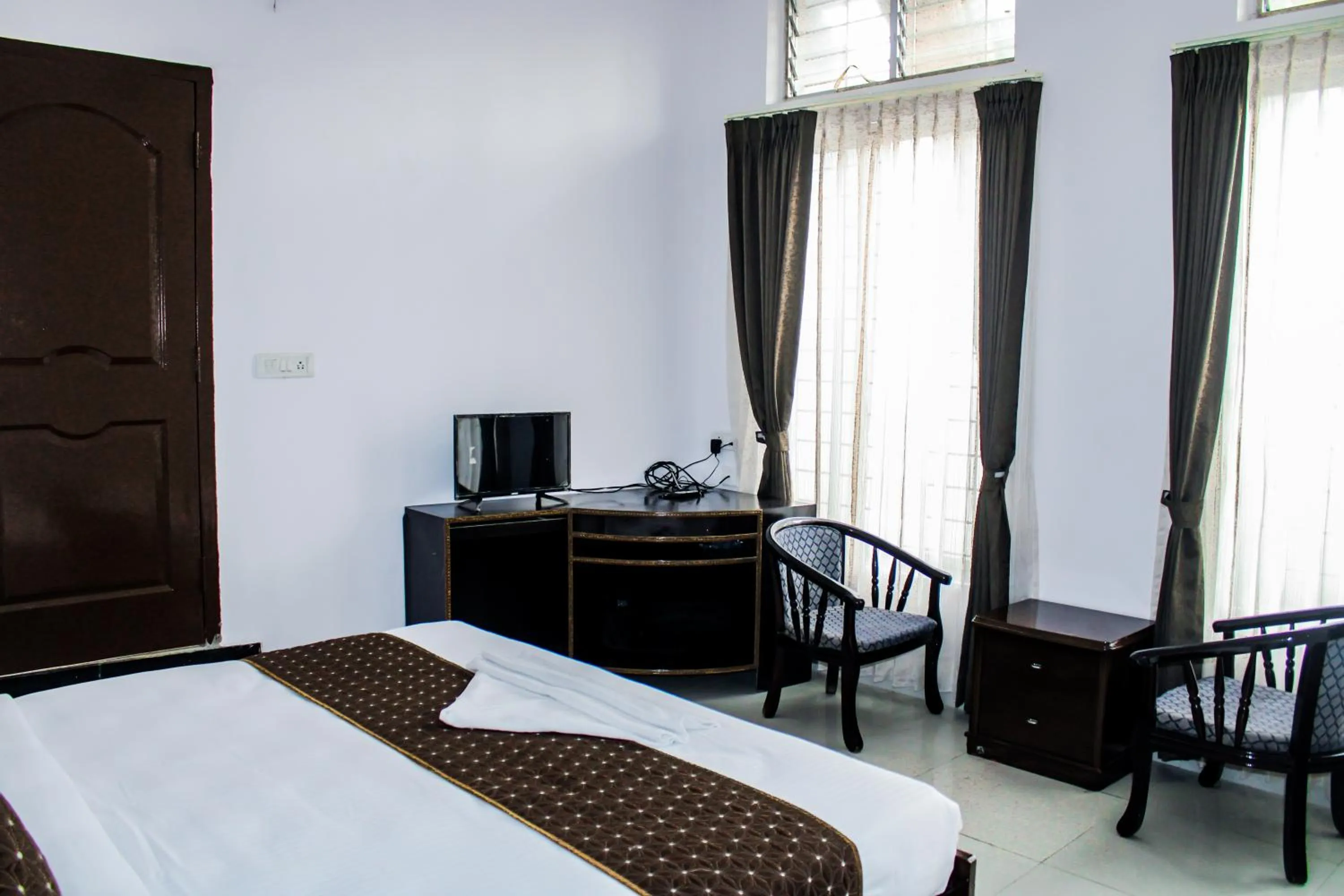 Bed in Advaitha Serenity Resorts