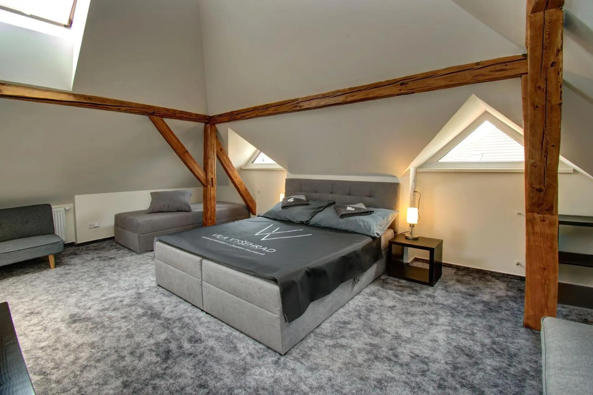 Bed in Vila Vyšehrad