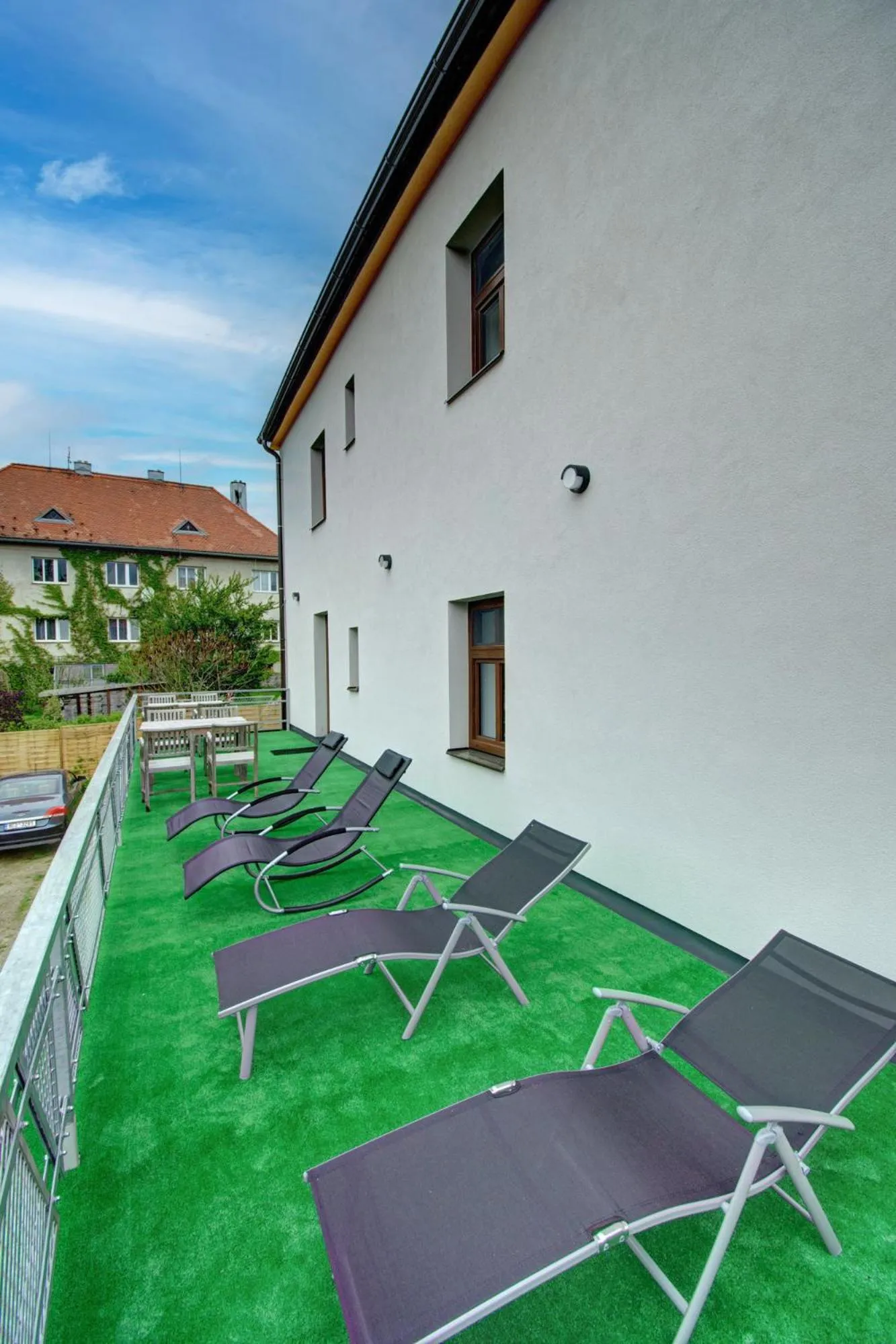 Balcony/Terrace in Vila Vyšehrad
