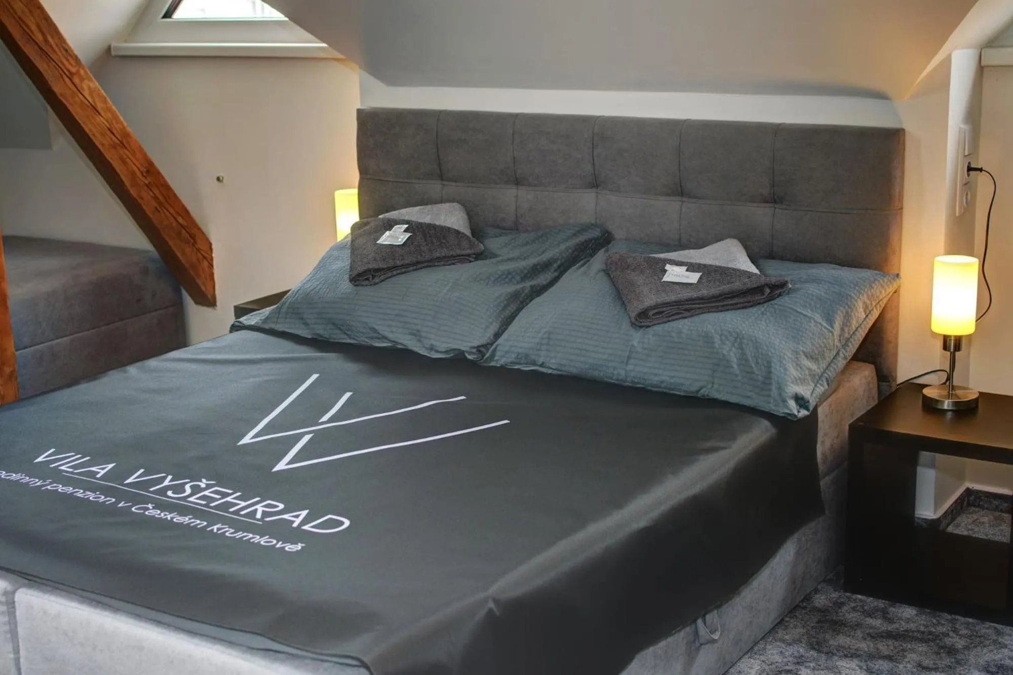 Bed in Vila Vyšehrad