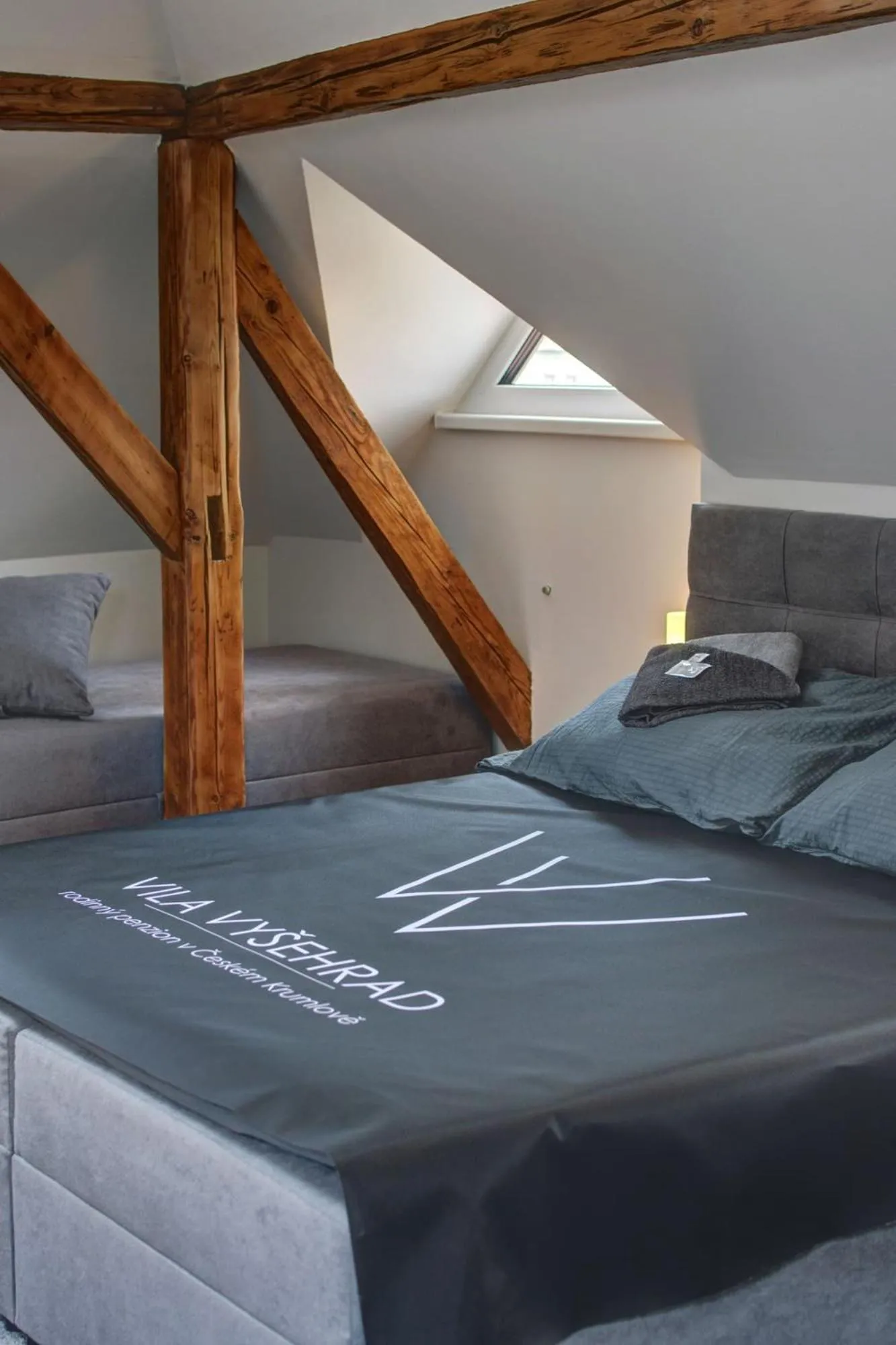 Bed in Vila Vyšehrad