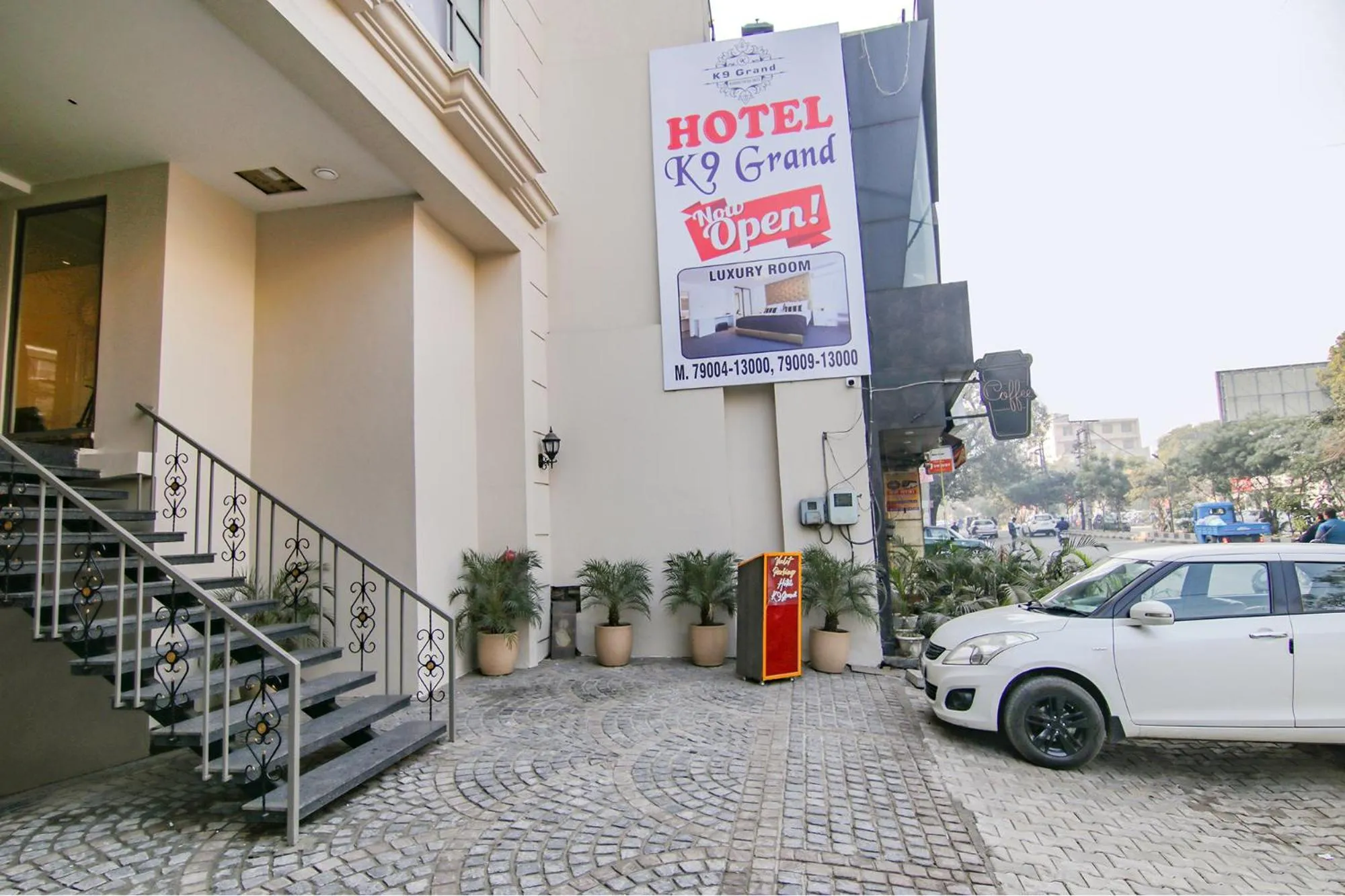 Parking in FabHotel Prime K9 Grand