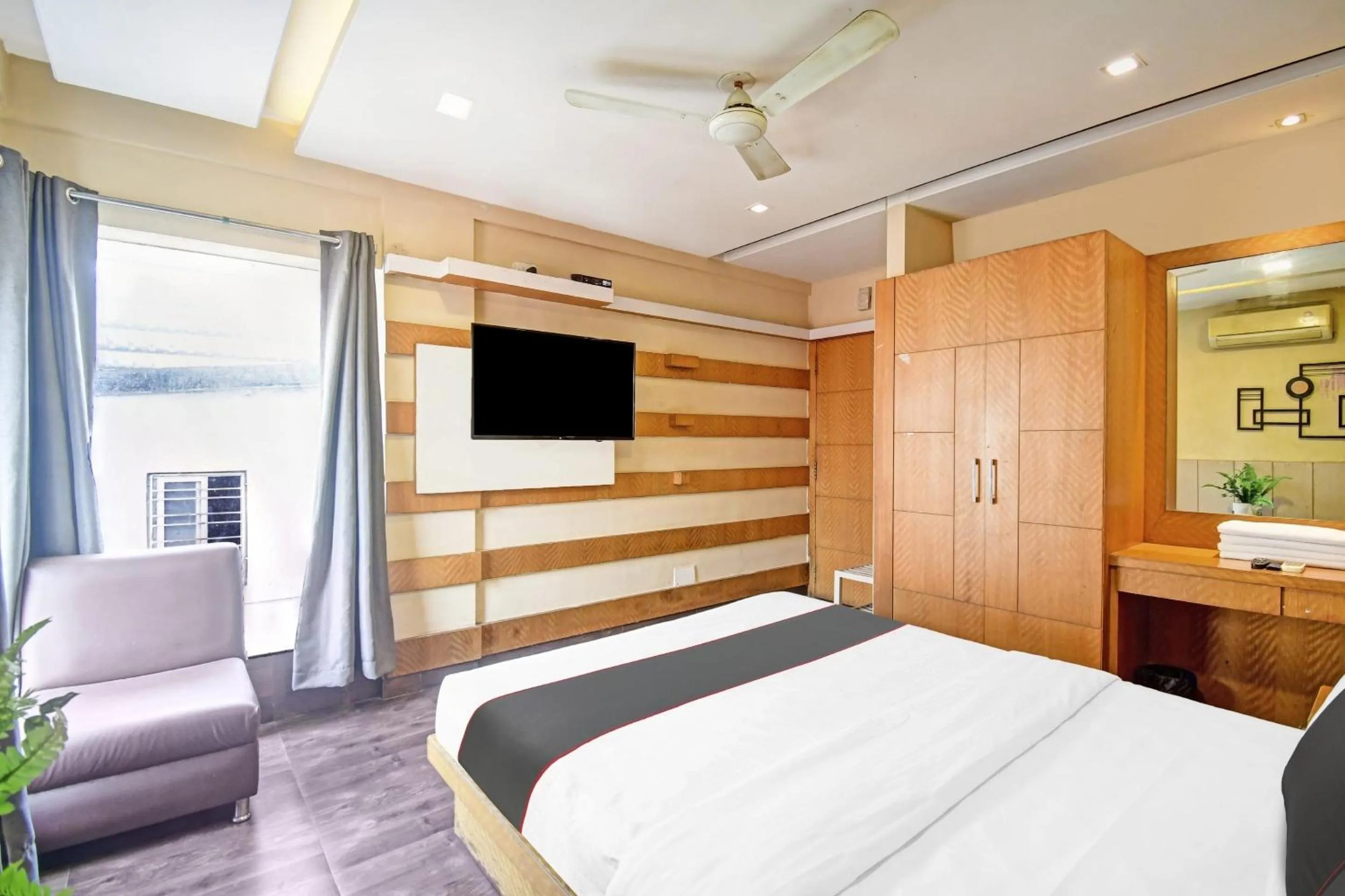 Bedroom, Bed in Super Collection O Avenue Regency Near Kalighat Kali Temple