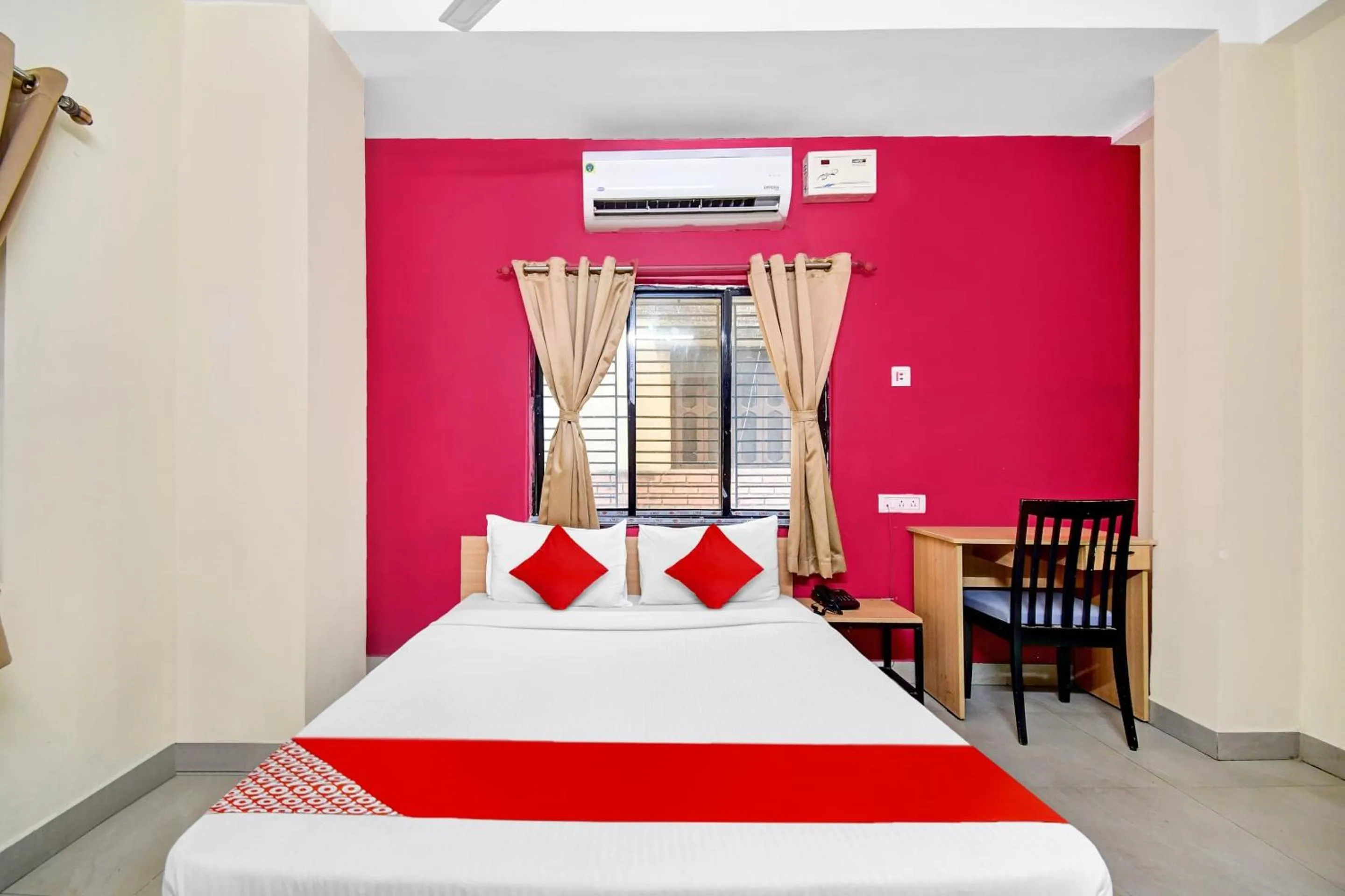 Bedroom, Bed in Hotel O Grand Lazeez Dumurjala outdoor Stadium