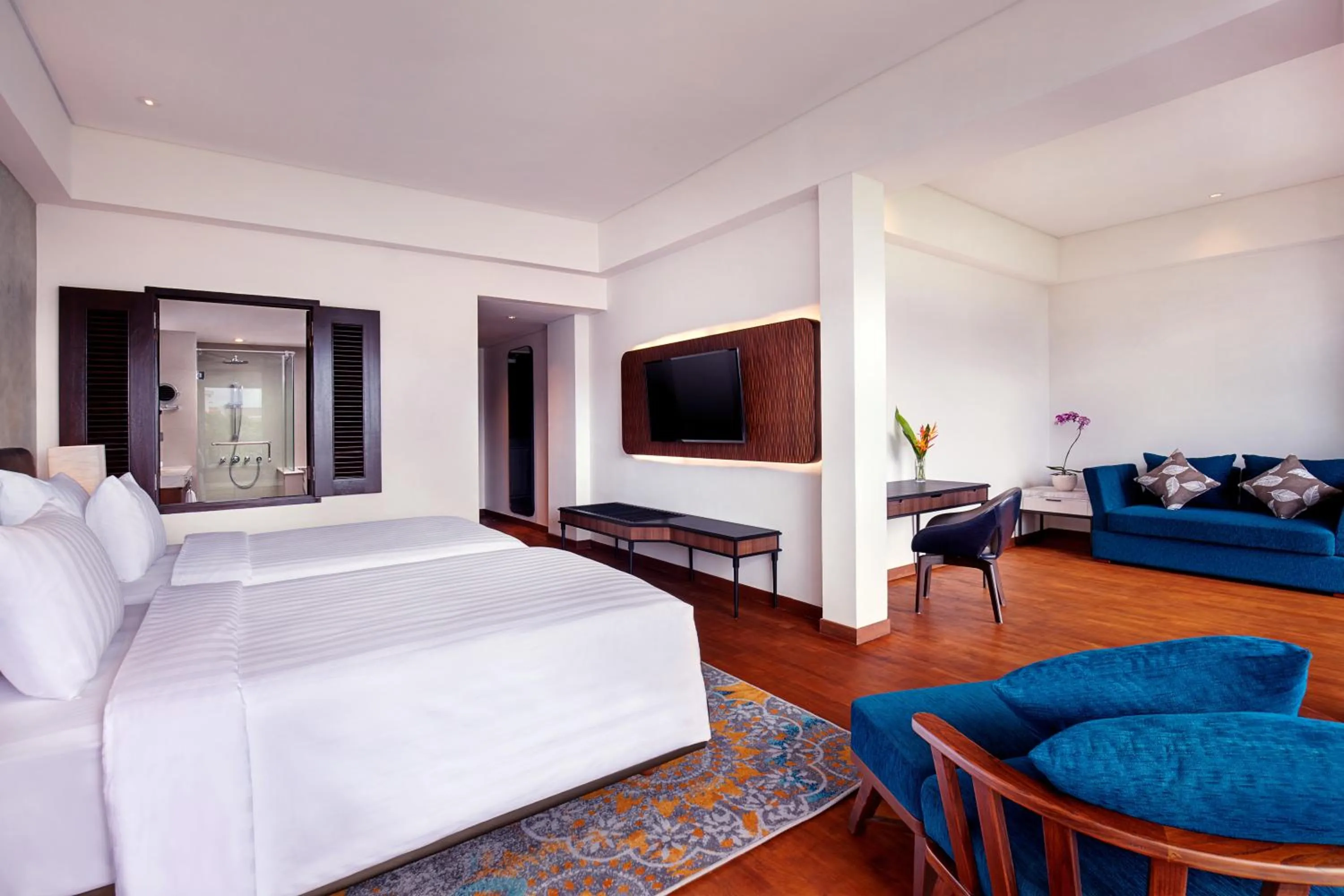 Bed in Grand Mercure Bali Seminyak