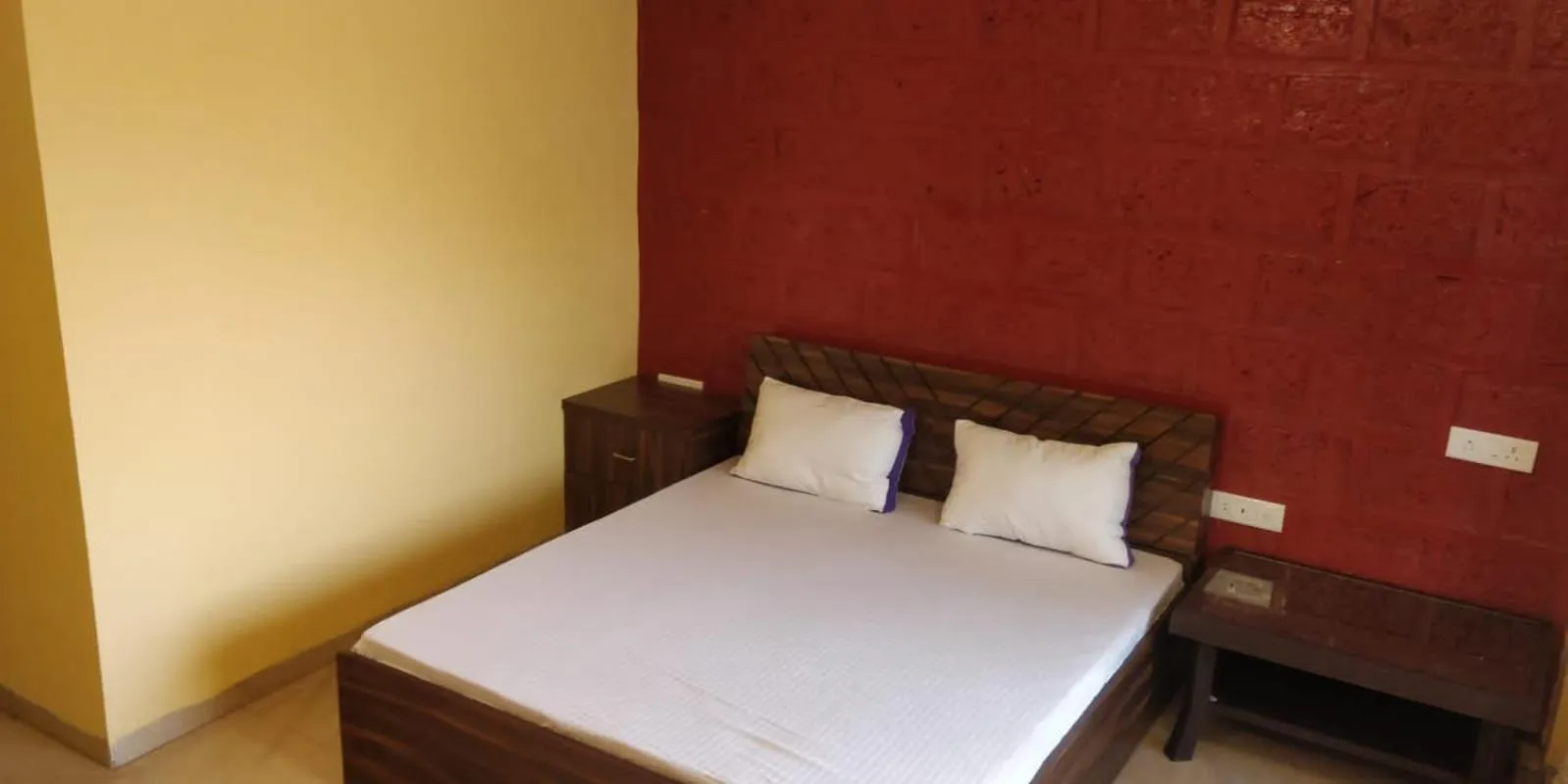 Bed in Spring Nature Stay