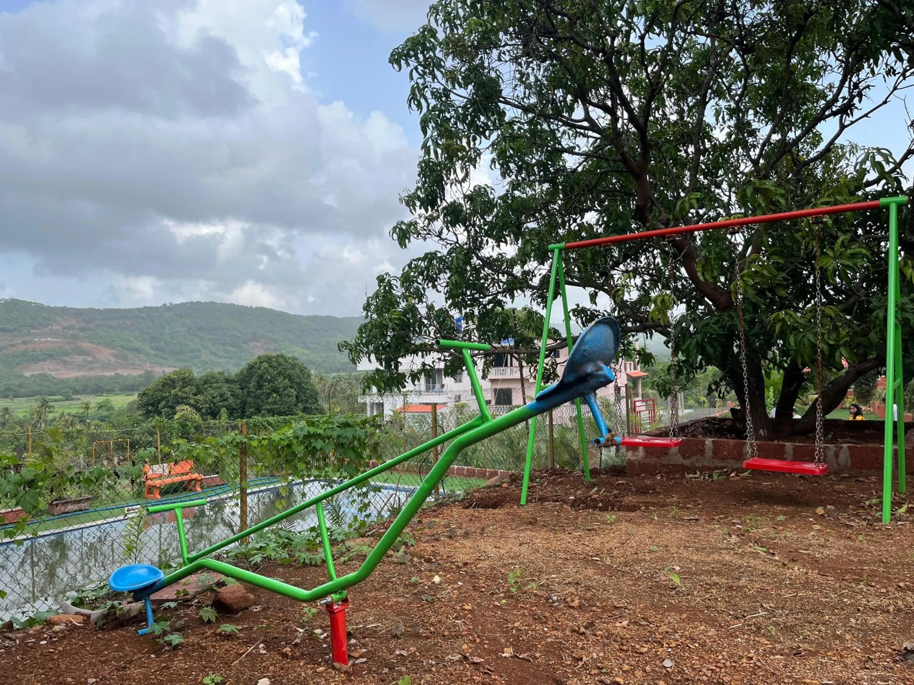 Children play ground in Spring Nature Stay