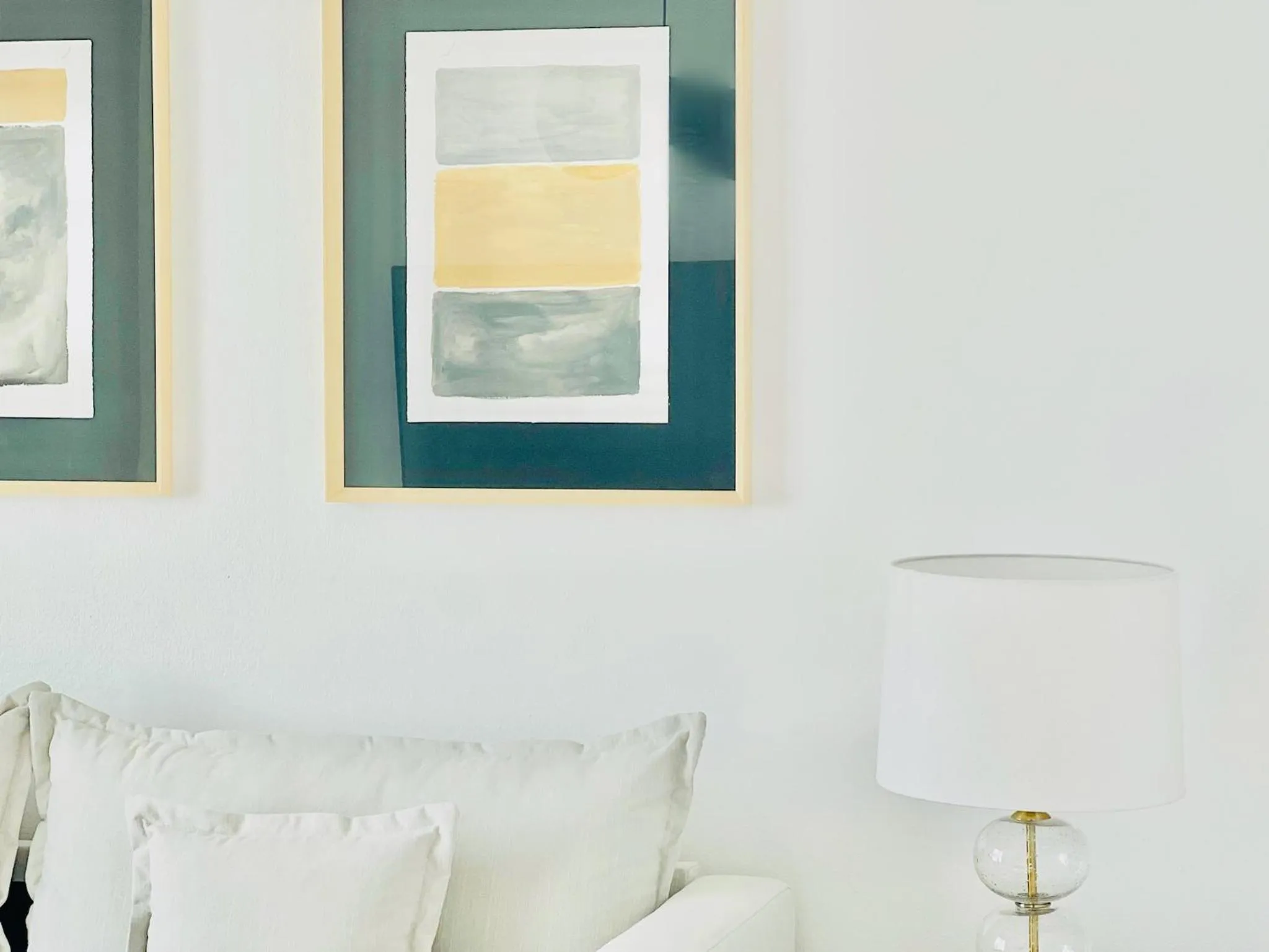 Living room in CIH Apartments