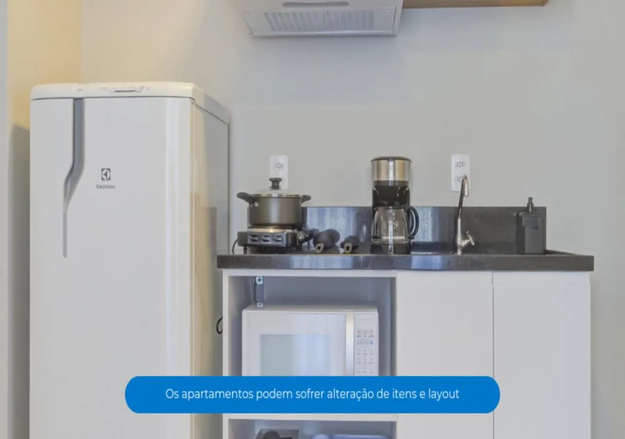 kitchen in Roomo Brooklin Morumbi Residencial