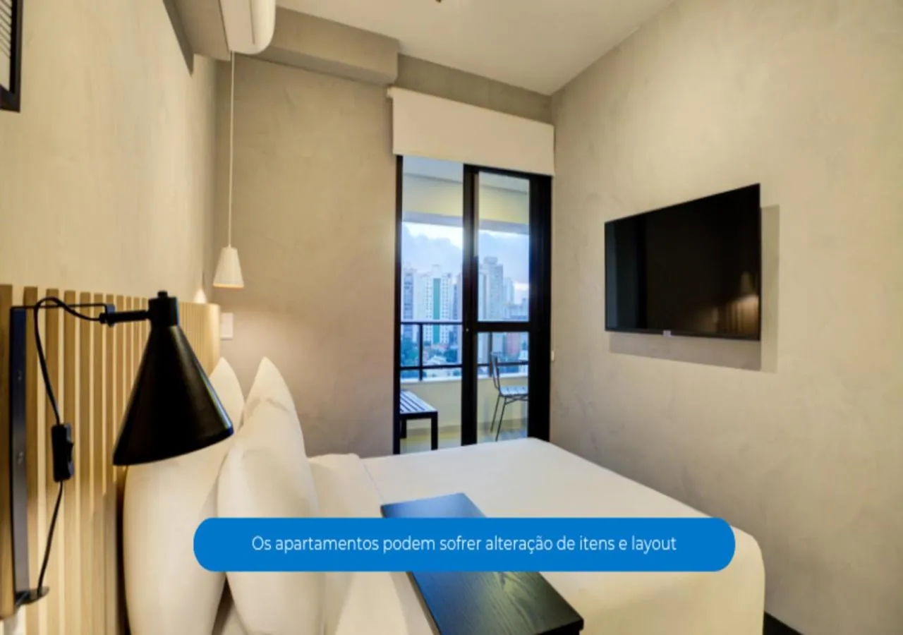 Bedroom in Roomo Brooklin Morumbi Residencial