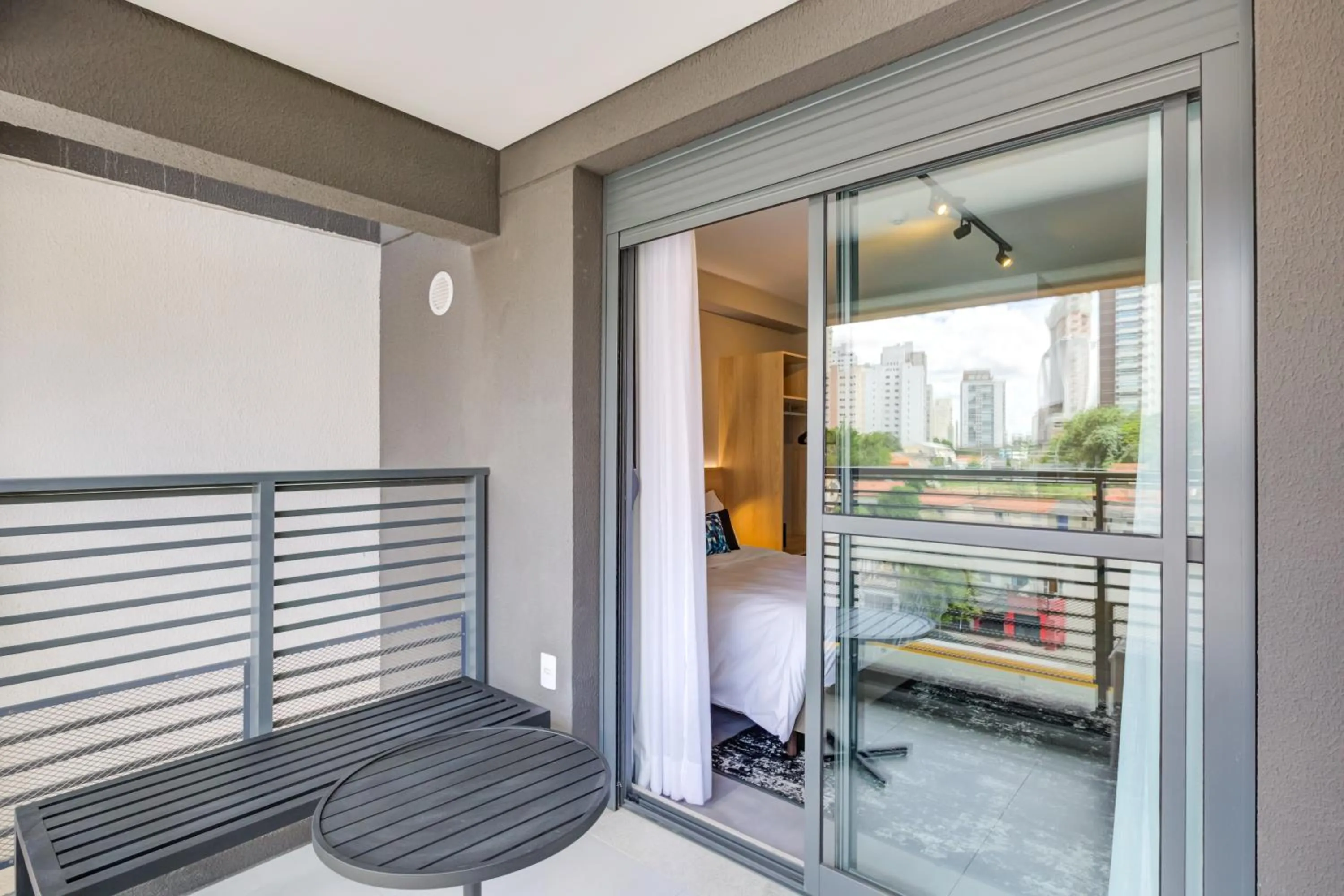 Balcony/Terrace in Roomo Brooklin Morumbi Residencial