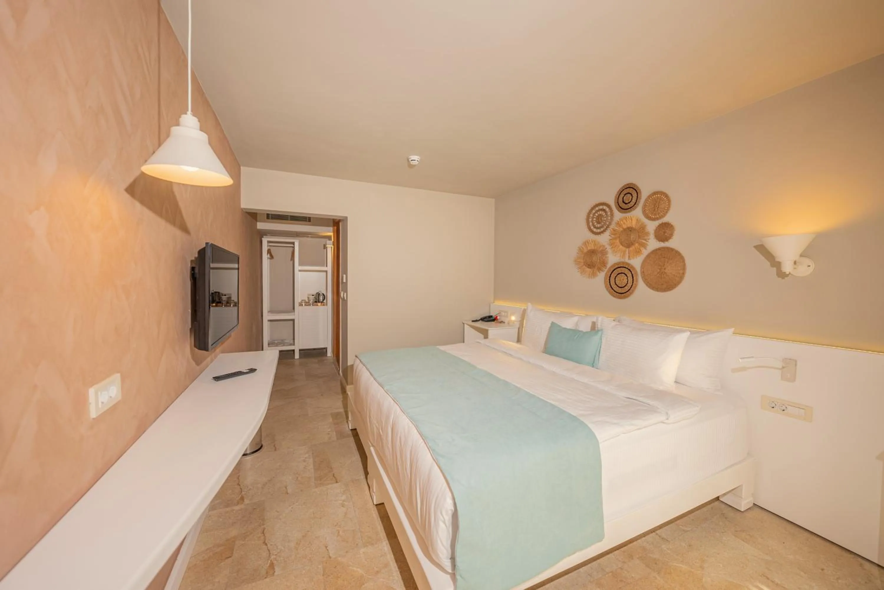 Bed in Kairos Valley Wellness & Longevity