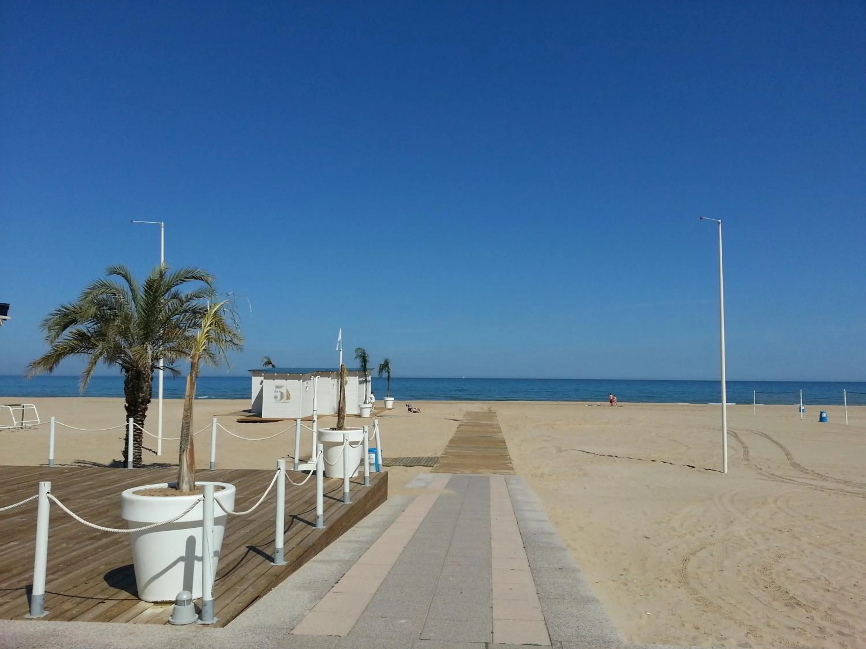 Beach in Hotel Albatros