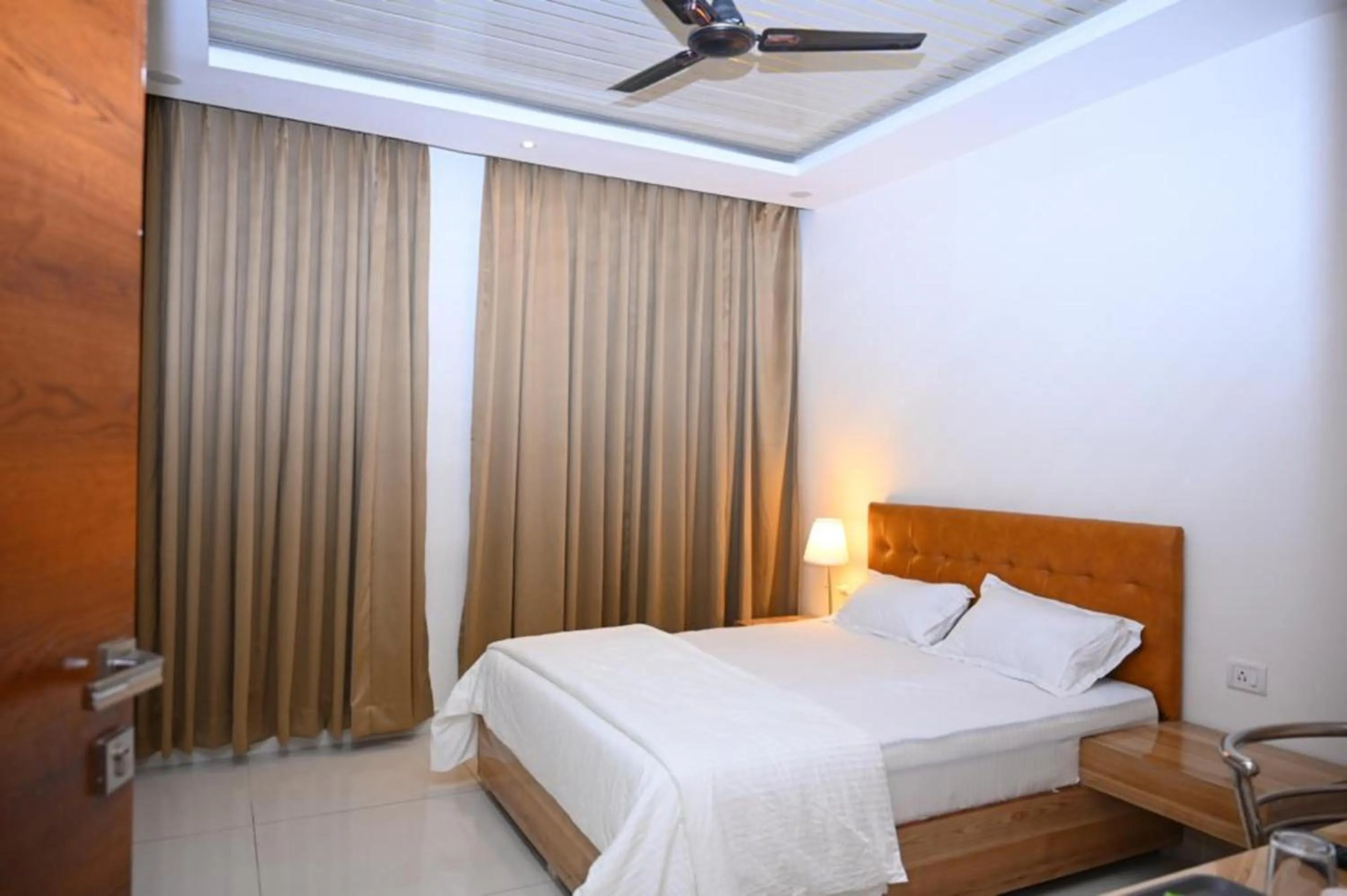 Bedroom, Bed in Hotel Hibiscus Tree- Bachupally