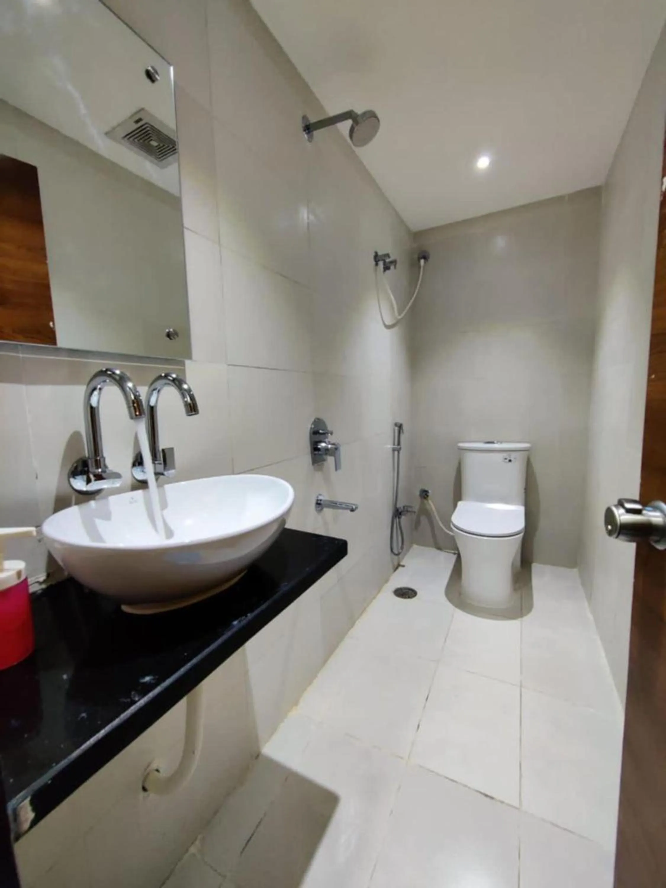 Bathroom in Hotel Hibiscus Tree- Bachupally